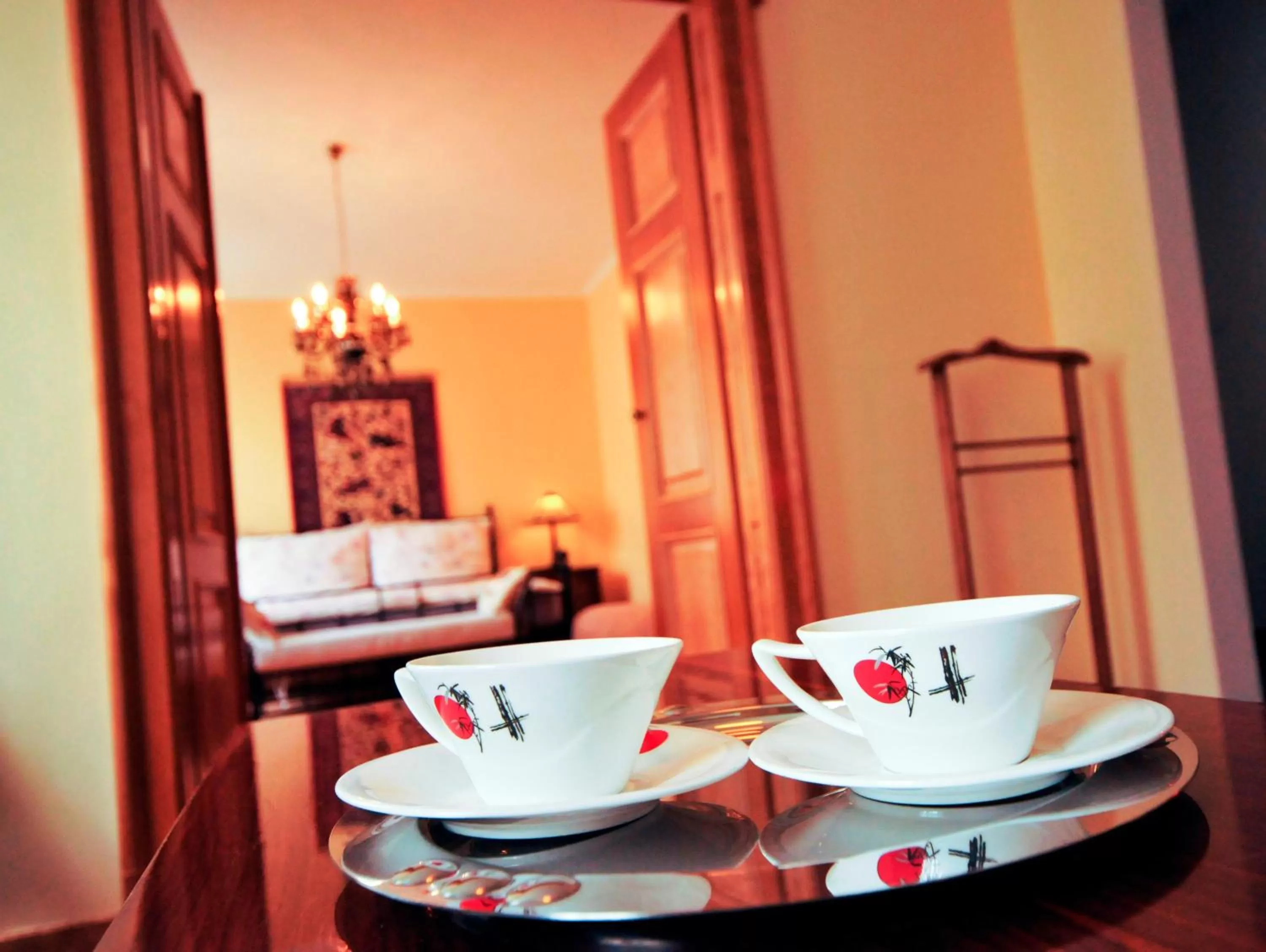 Decorative detail in Buda Panzió