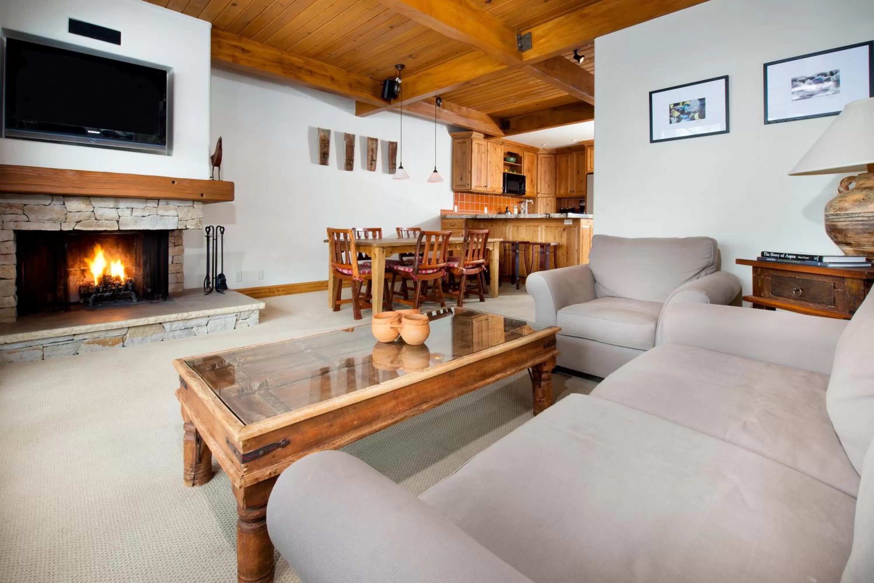 Living room in The Gant