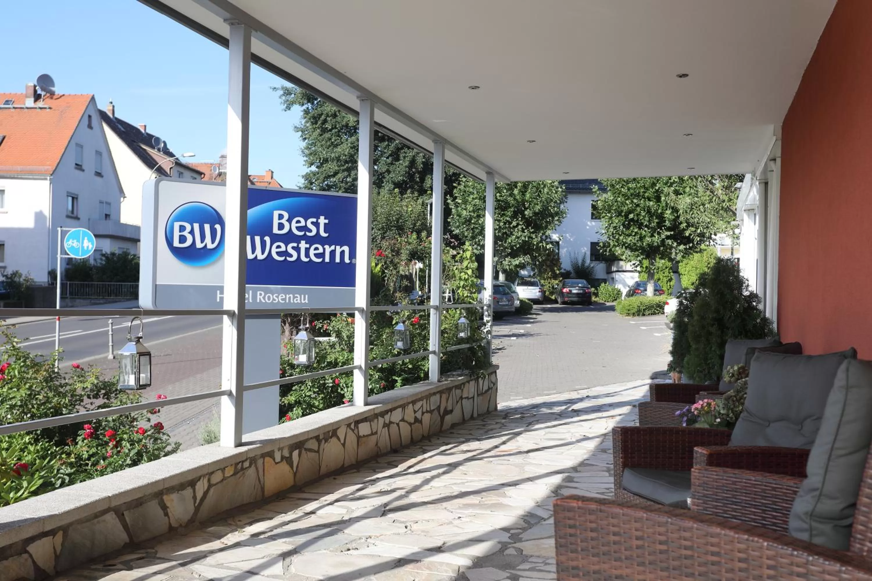 Street view in Best Western Hotel Rosenau