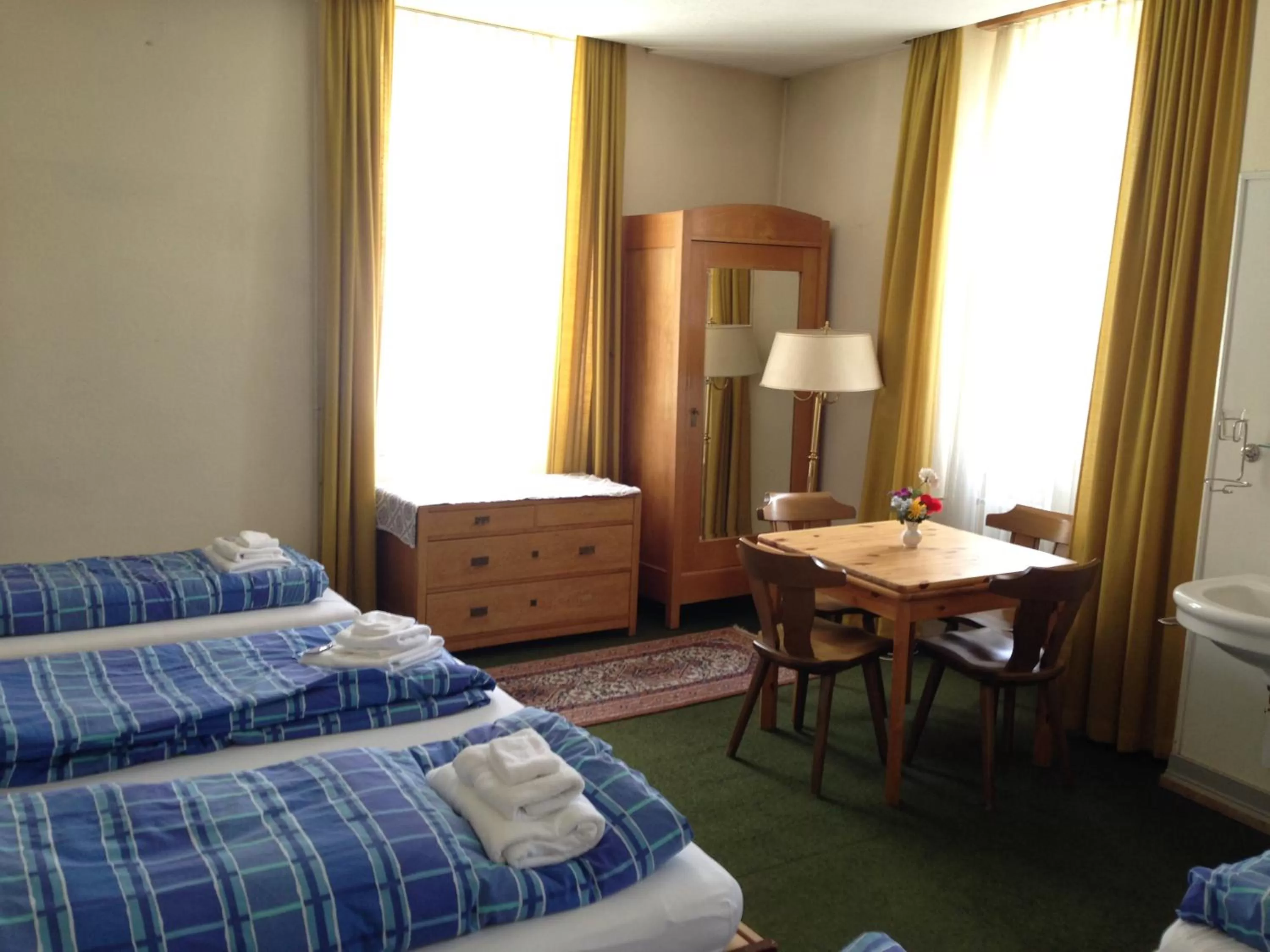 Bed in Hotel Quellenhof