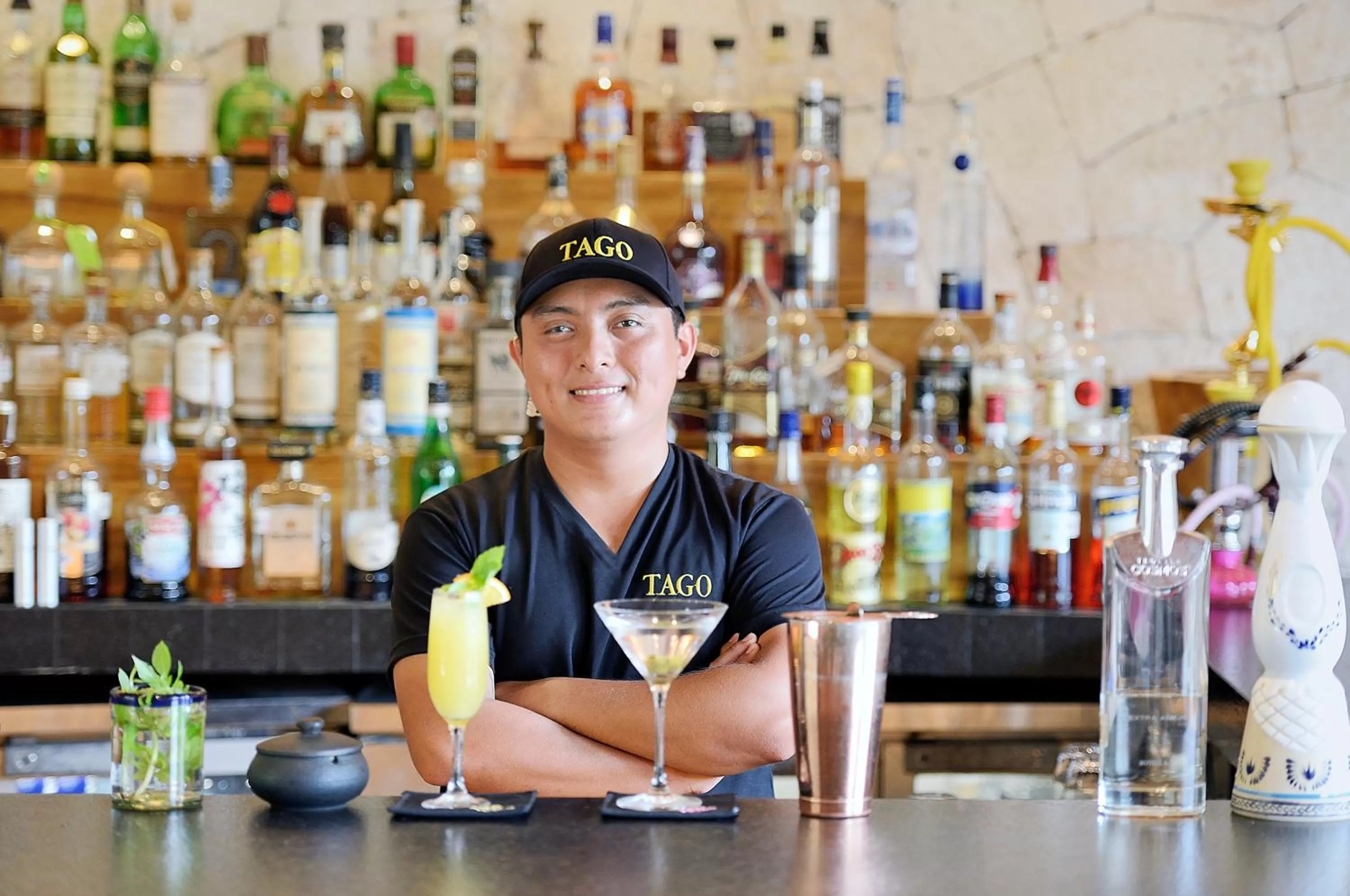 Lounge or bar in Tago Tulum by G Hotels