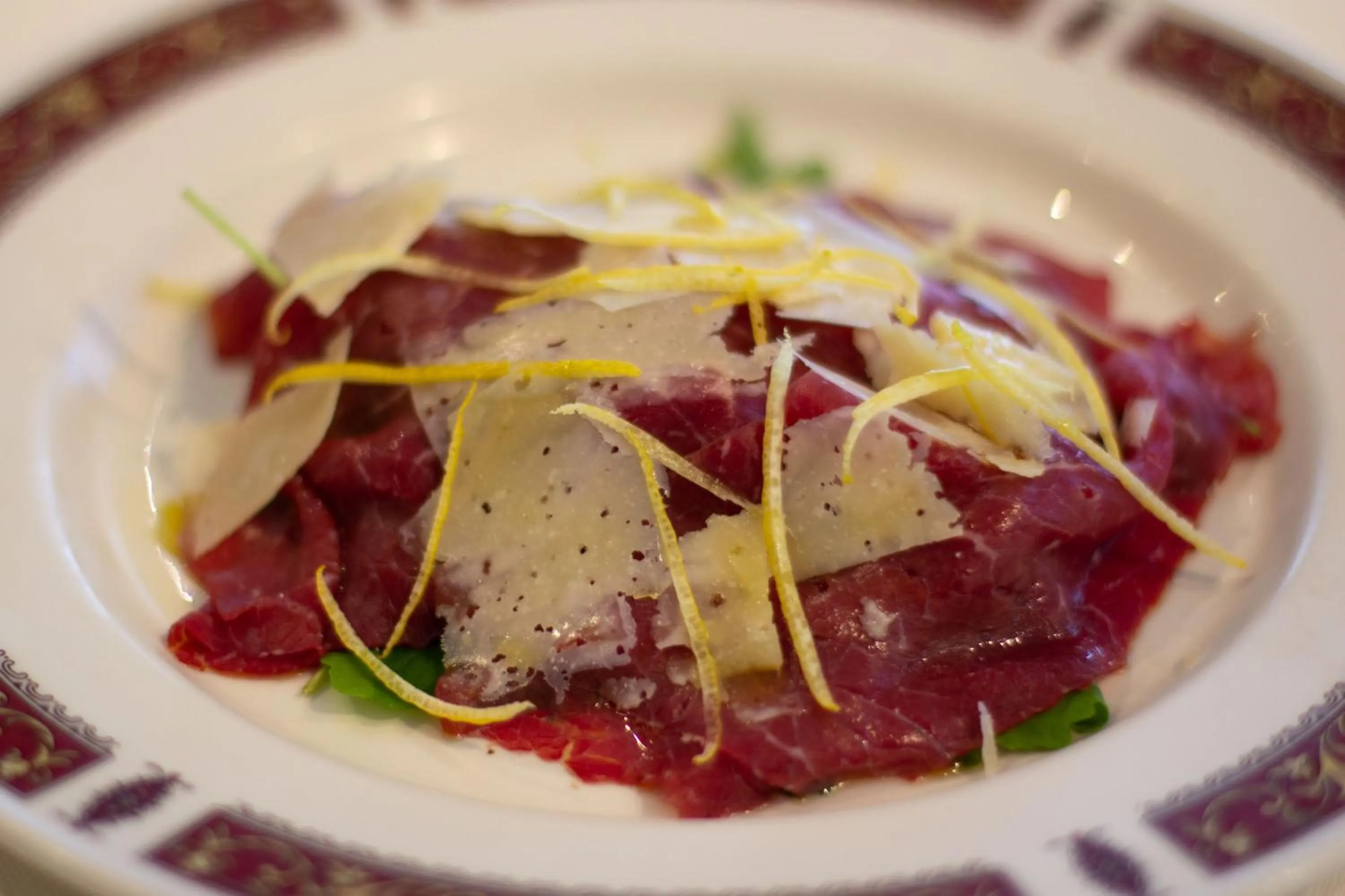 Food and drinks in Hotel Terme Milano