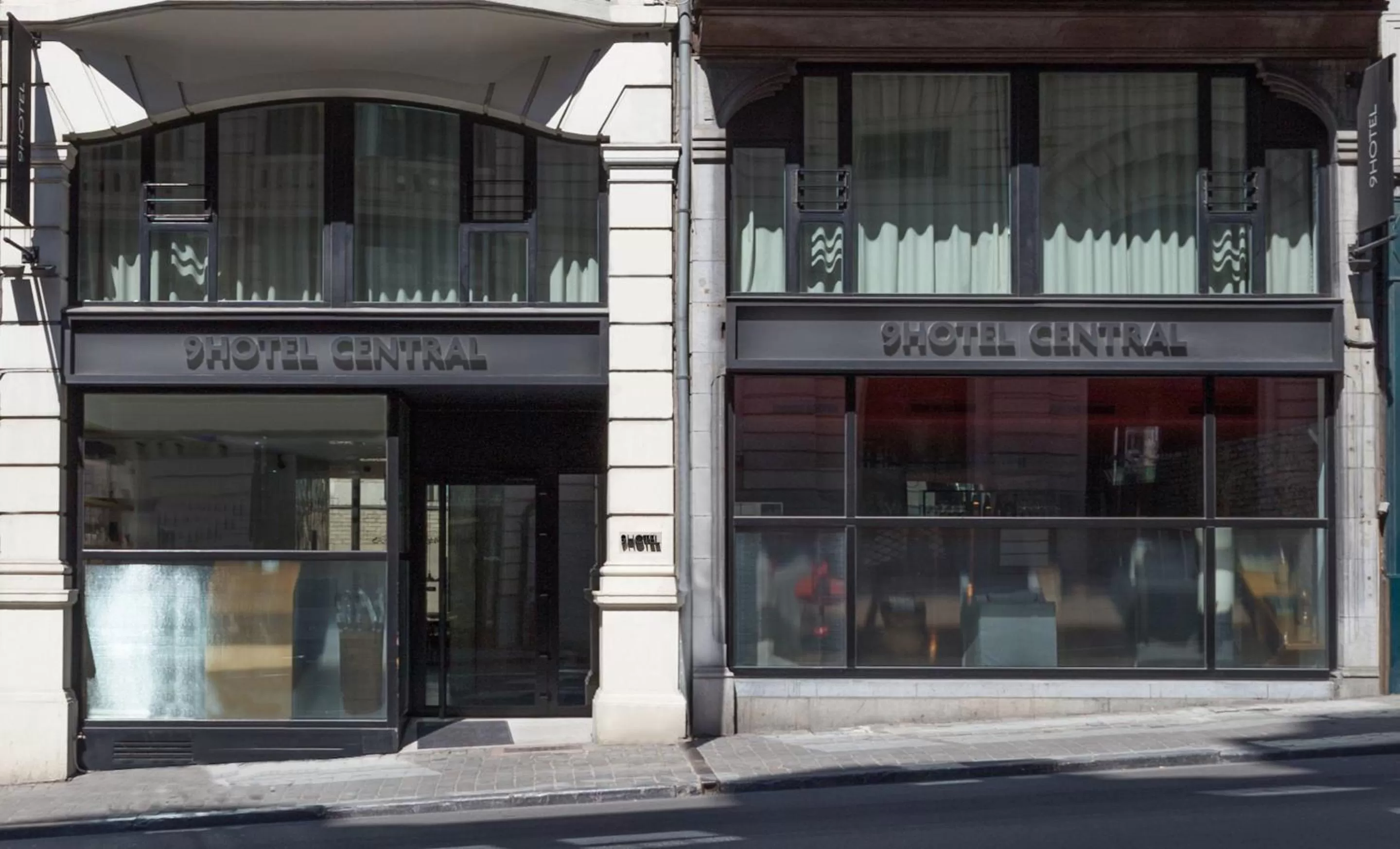 Facade/entrance in 9Hotel Central