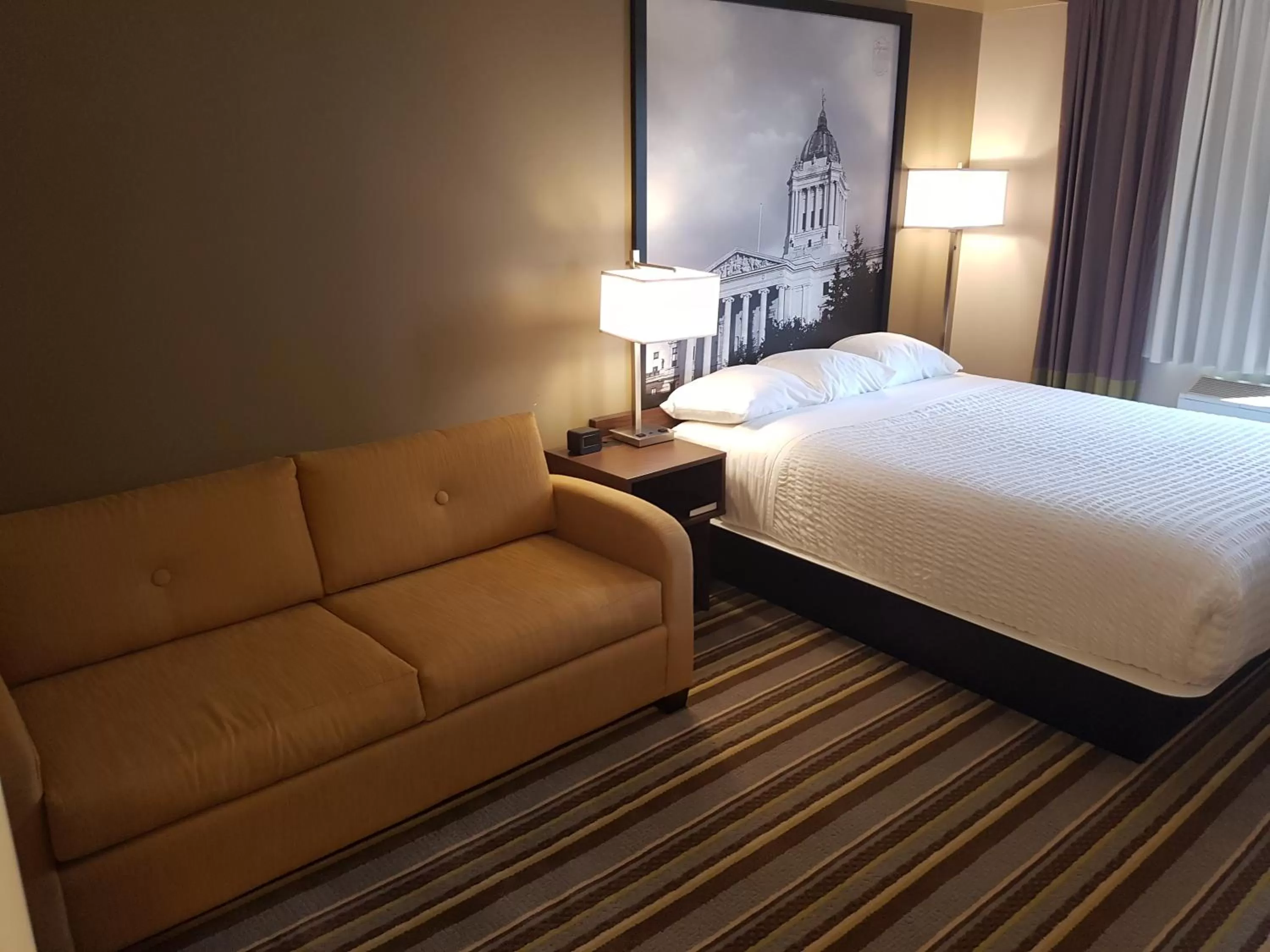Bed in Super 8 by Wyndham Winnipeg West