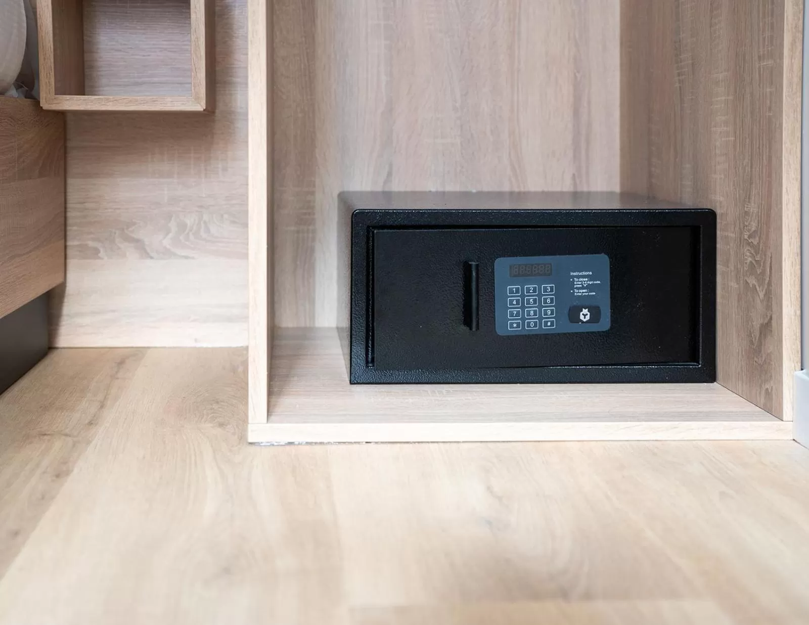 safe in Hotel van Gelder