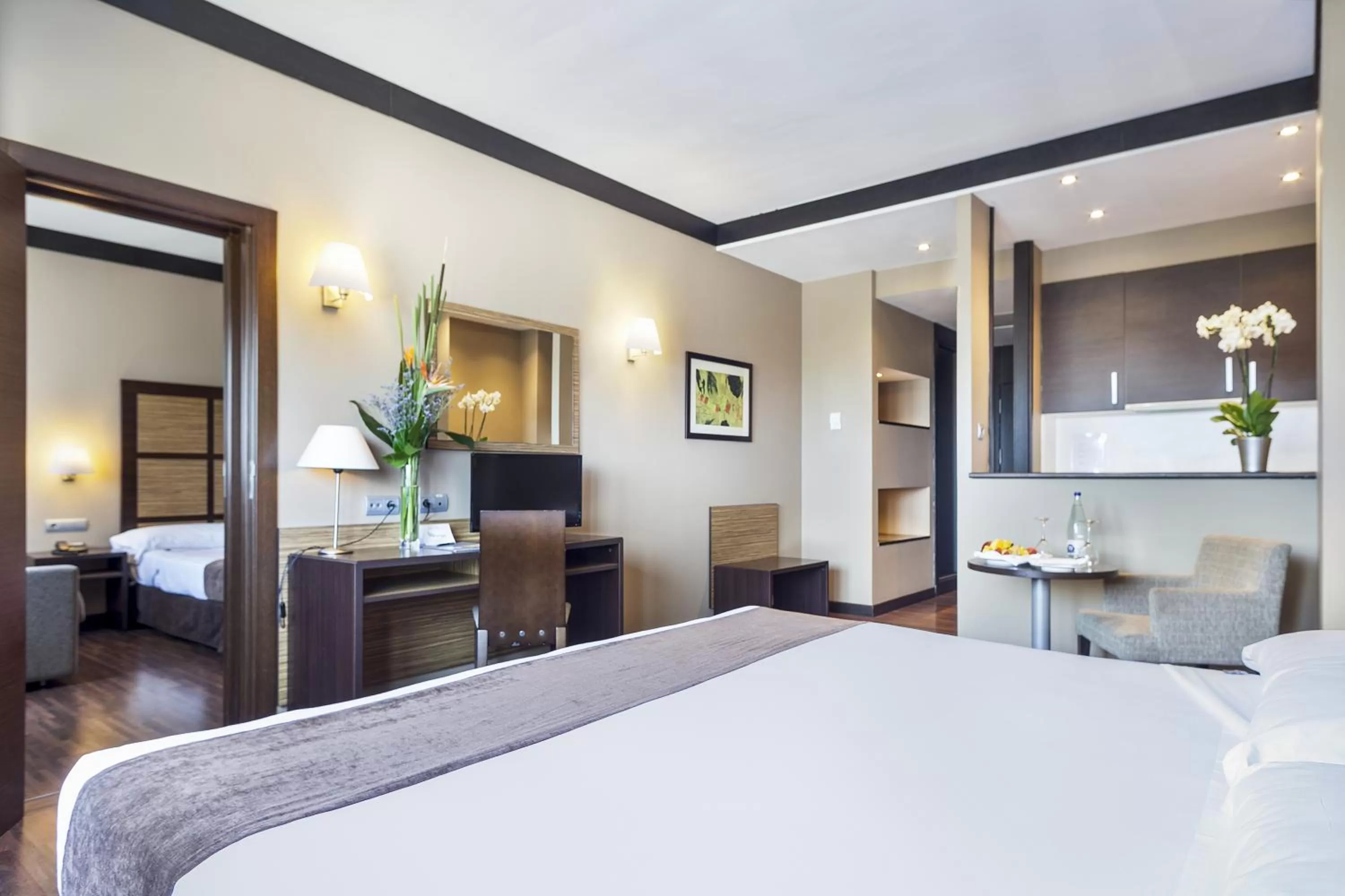 Bed in Aparthotel Attica 21 Vallés