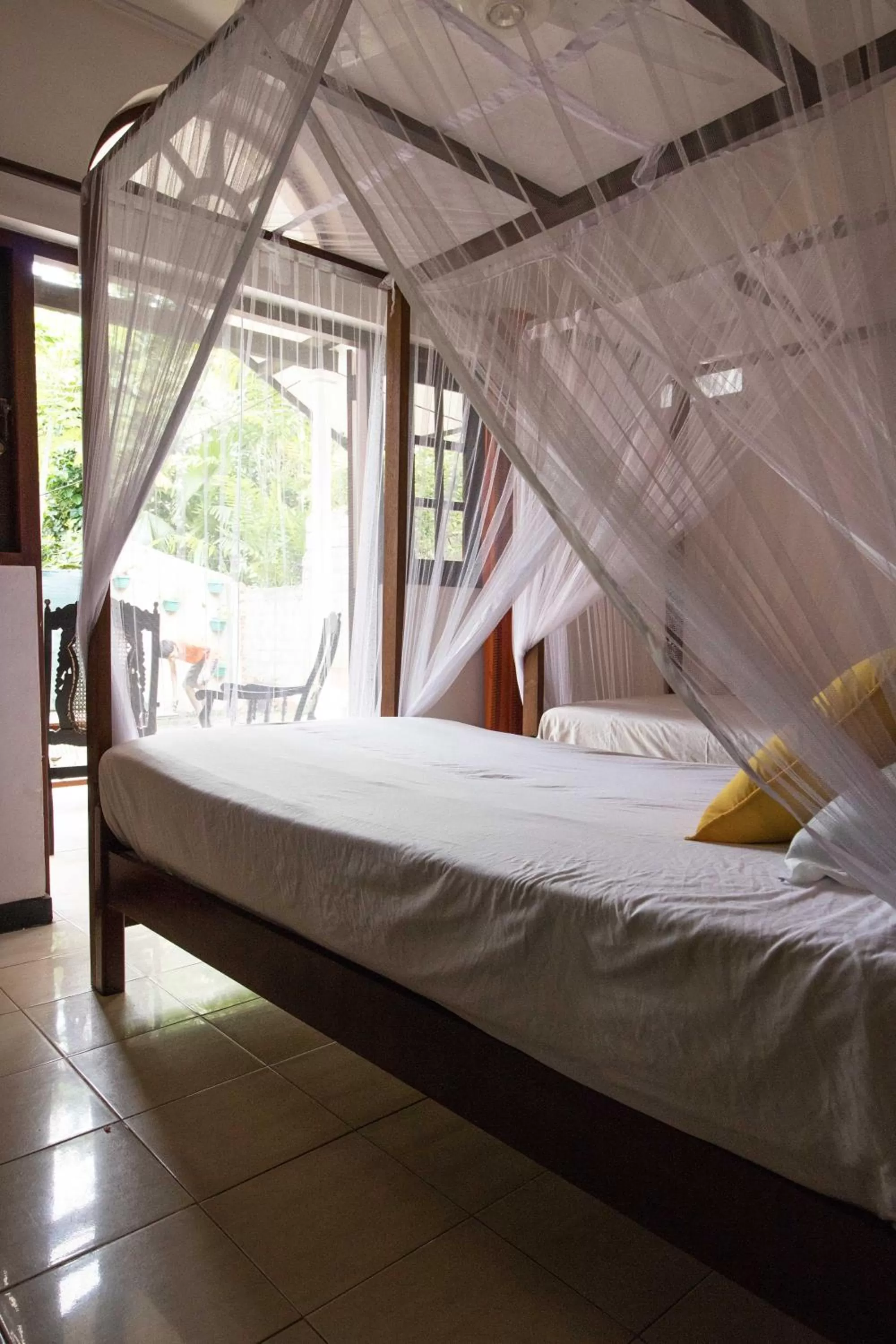 Bed in Villa Taprobane