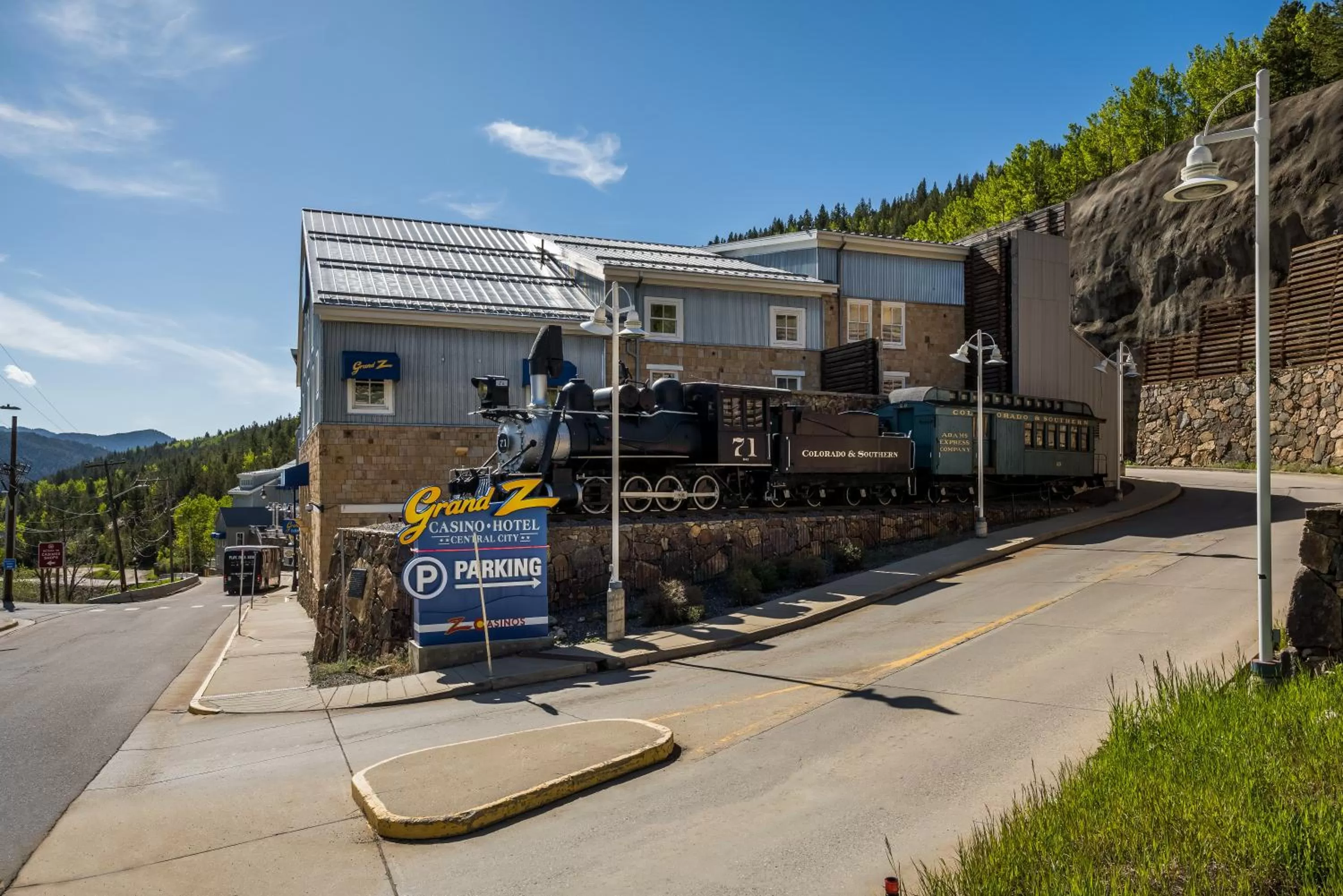 Property building in Grand Z Hotel Casino by Red Lion Hotels