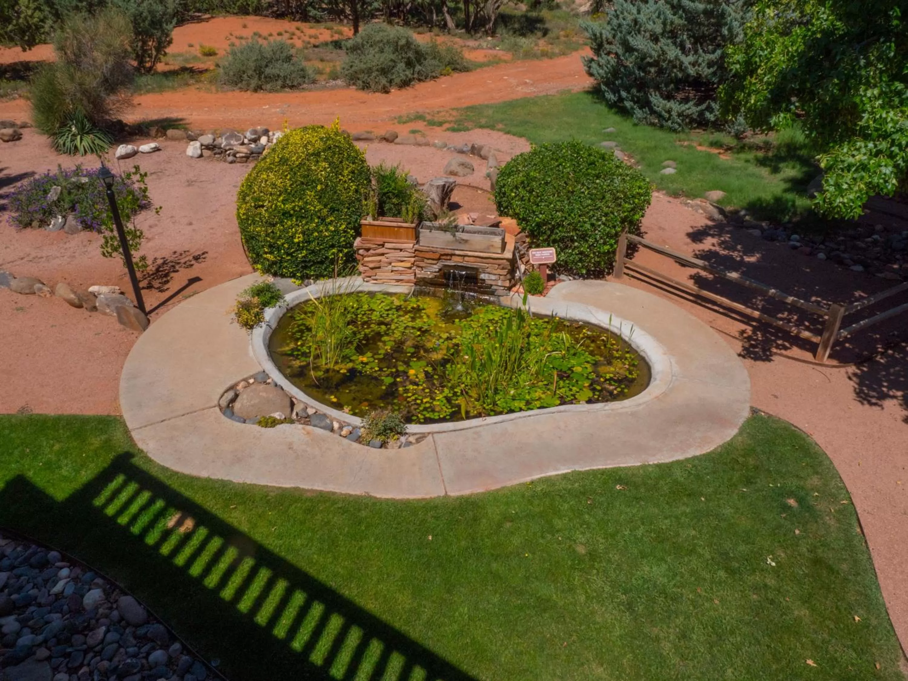 Garden in Sky Ranch Lodge