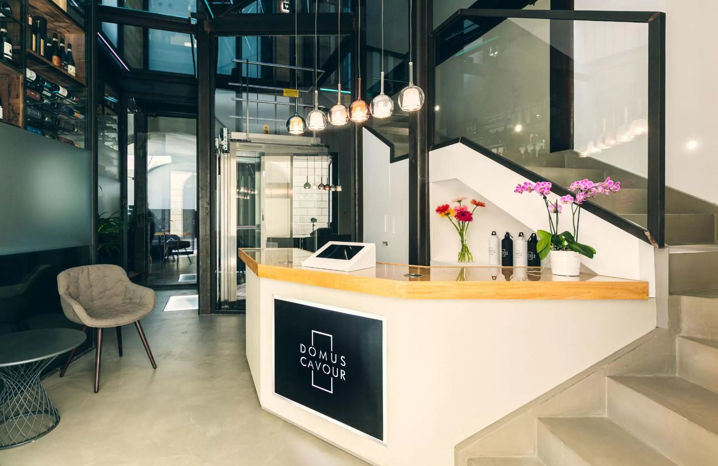 Lobby or reception in DOMUS CAVOUR Rooms&Suites