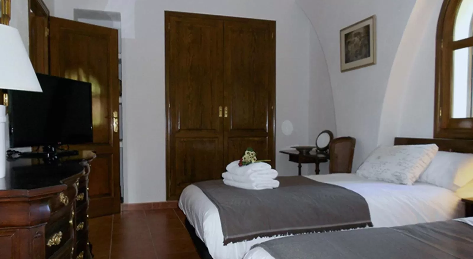 Bedroom, Bed in El Sequer Casa Rural