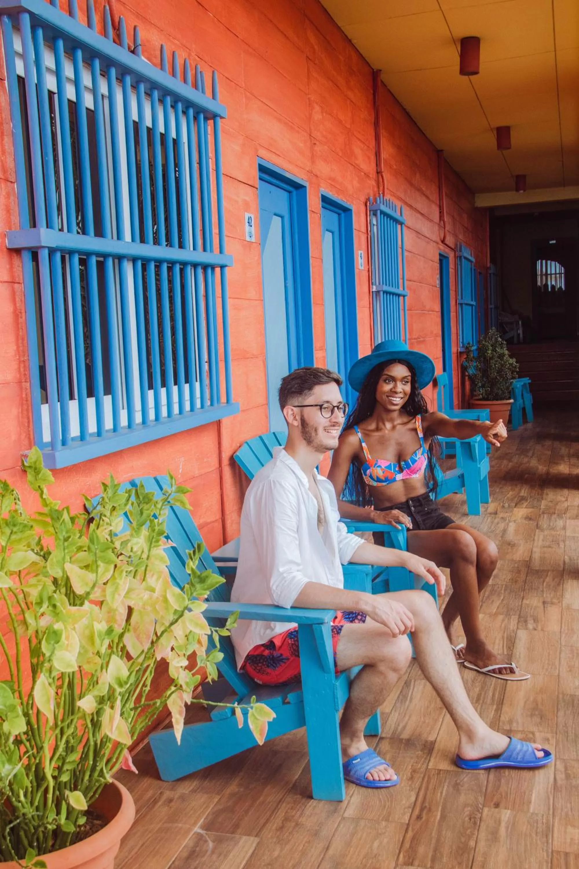 People in Hotel Casona de La Isla