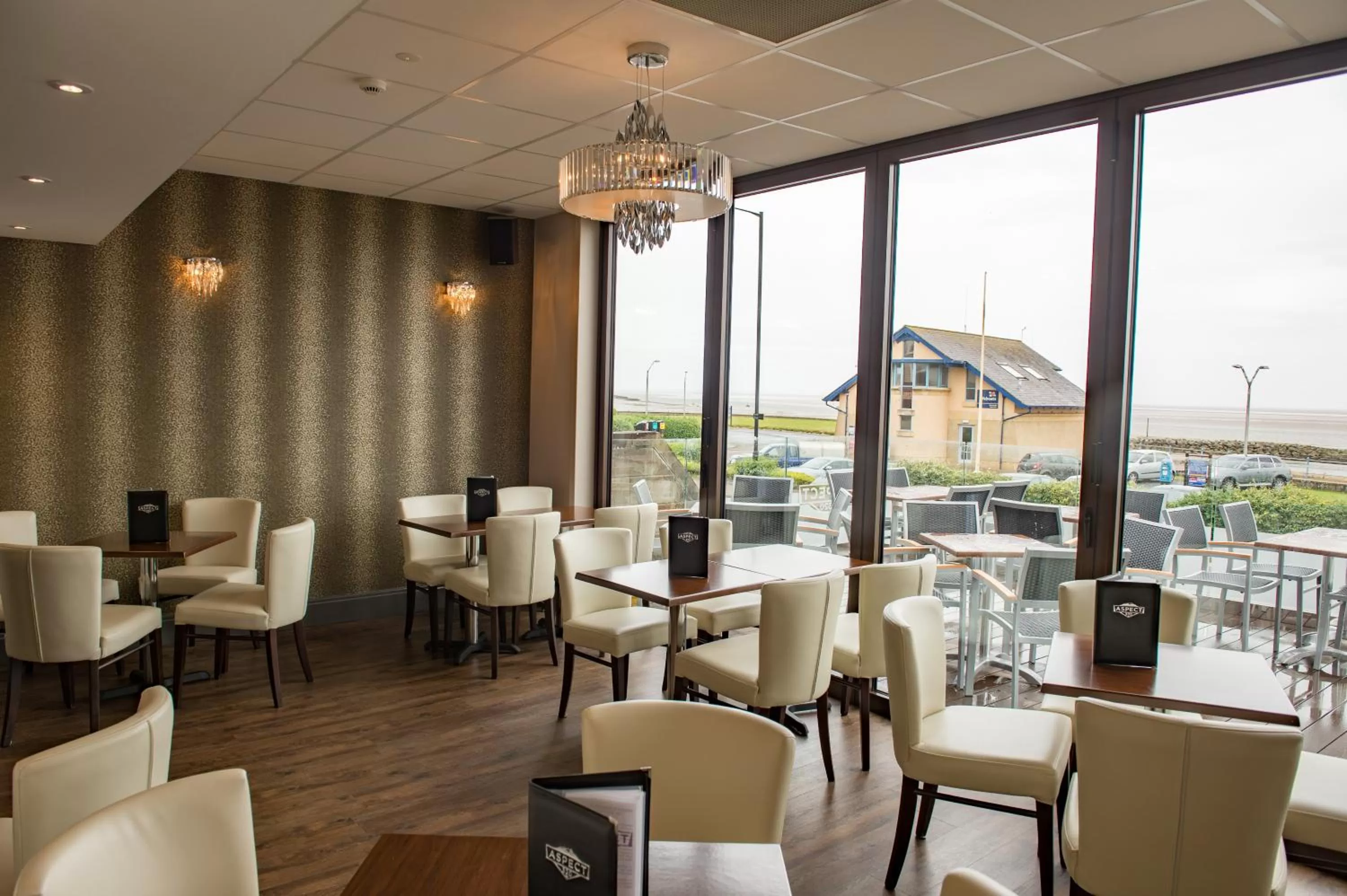 Patio in Best Western Lancaster Morecambe Lothersdale Hotel