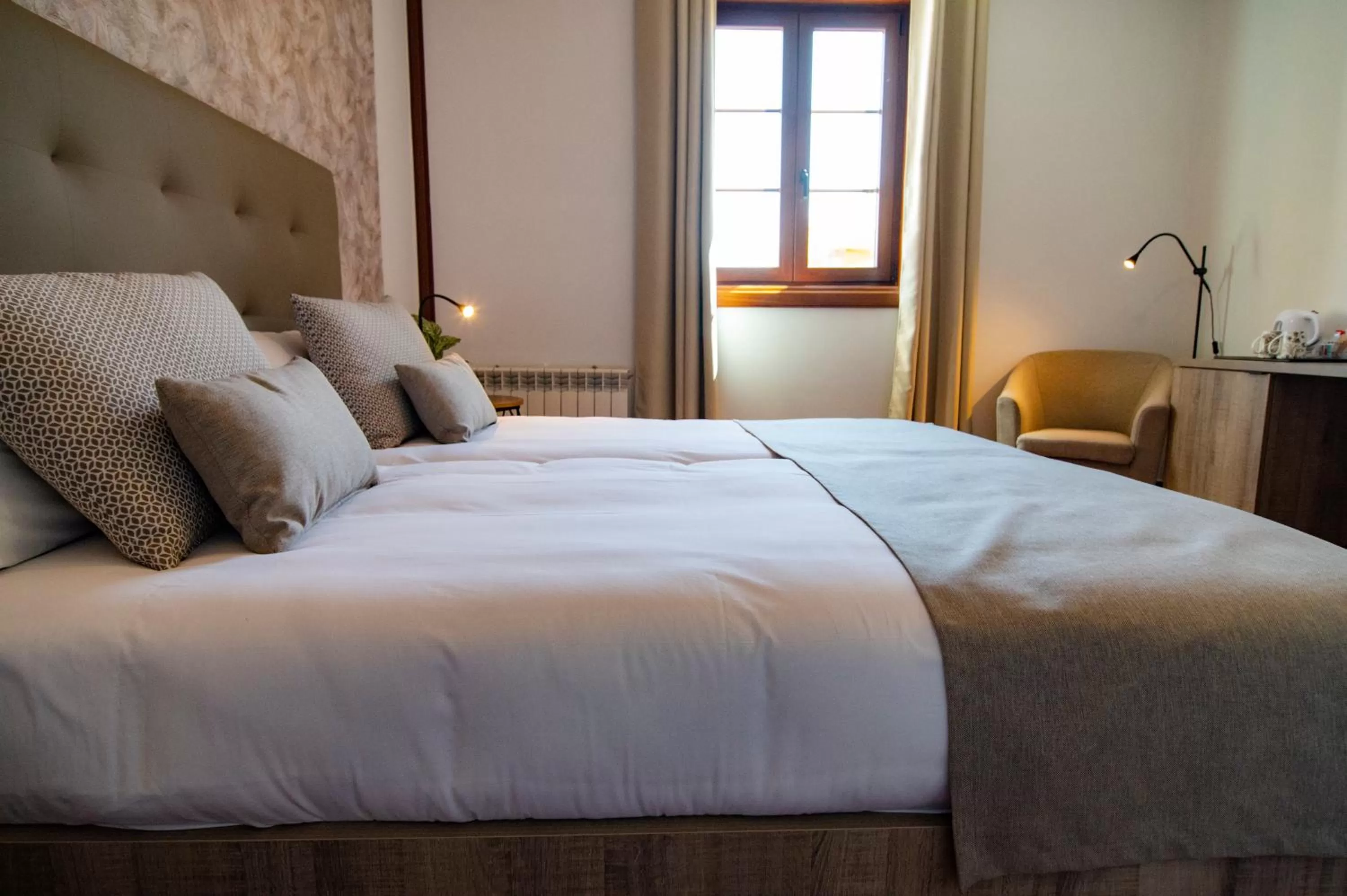 Bed in Hotel El Tejar & Spa