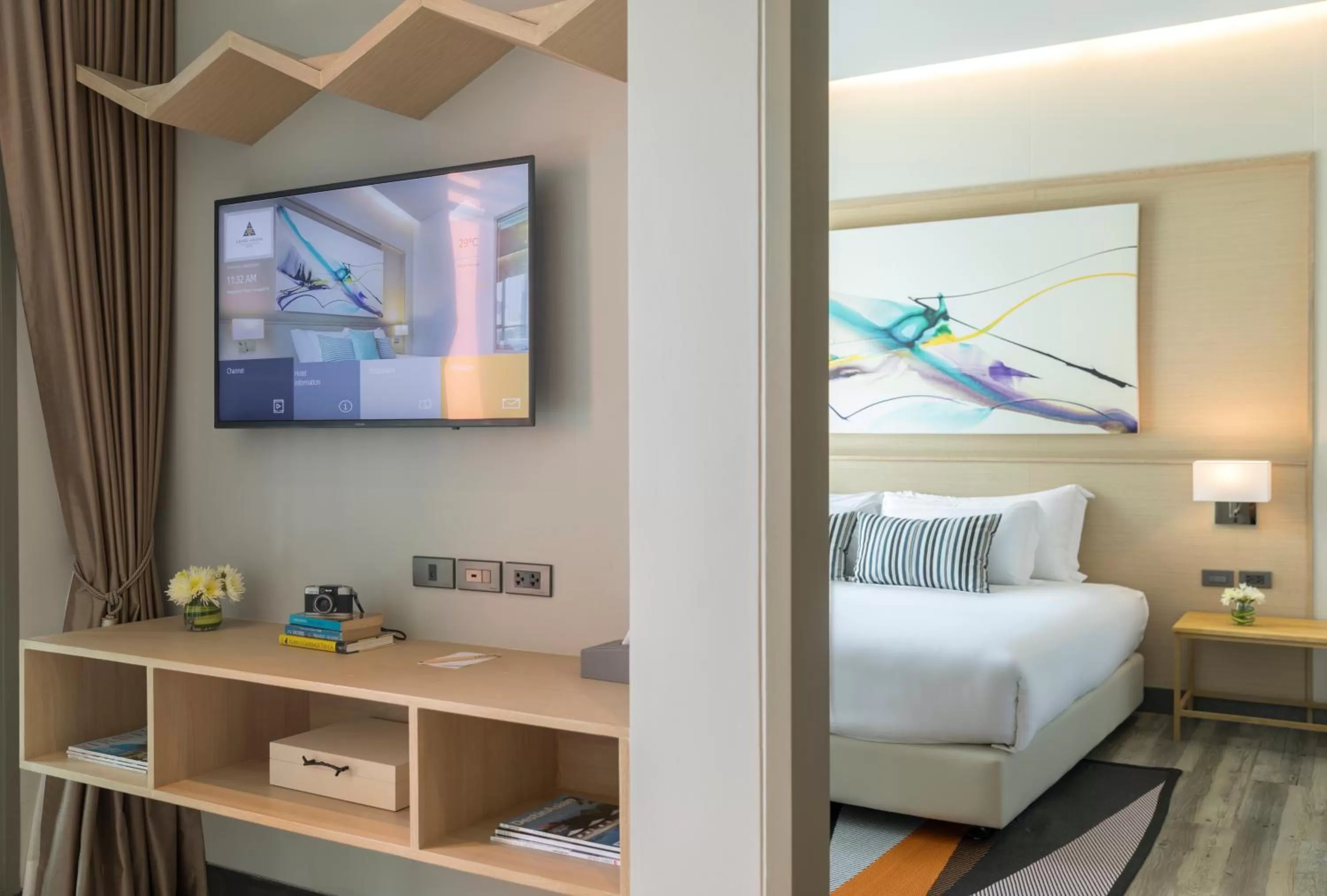 Bedroom, Bed in AisanA Hotel Korat