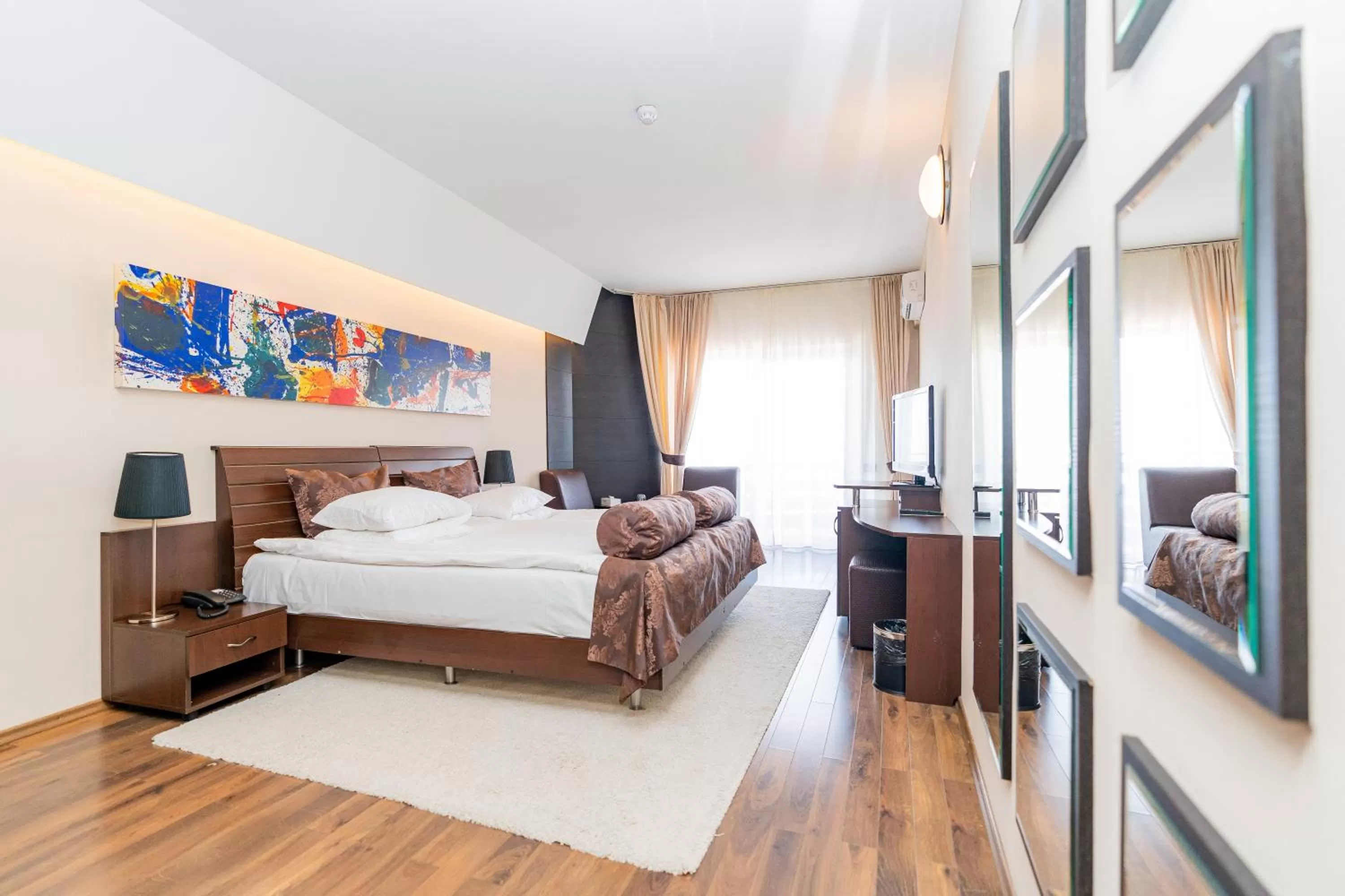 Bed in Hotel Belvedere