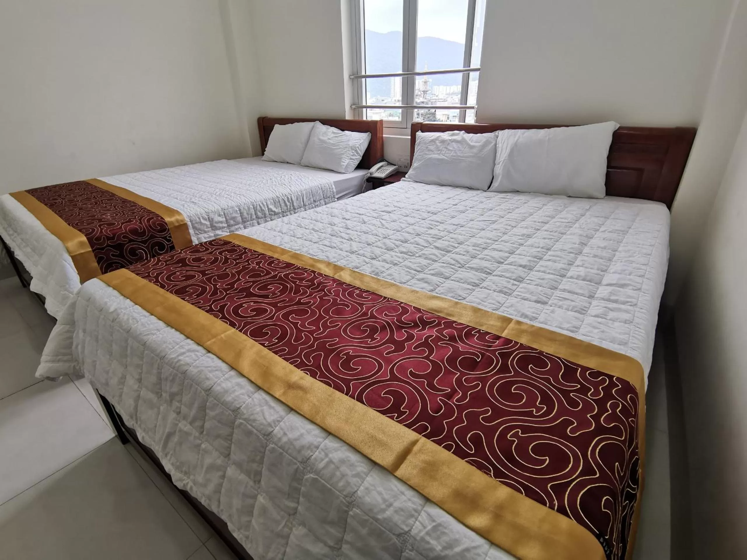 Bed in An Ngân Phú Hotel