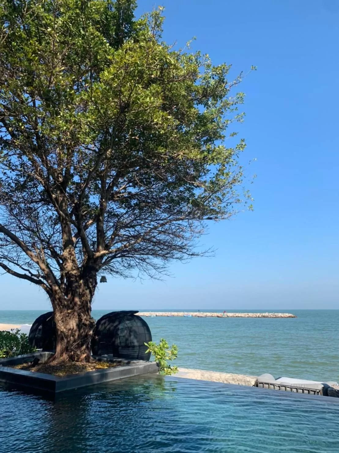 Swimming pool in Cher Resort