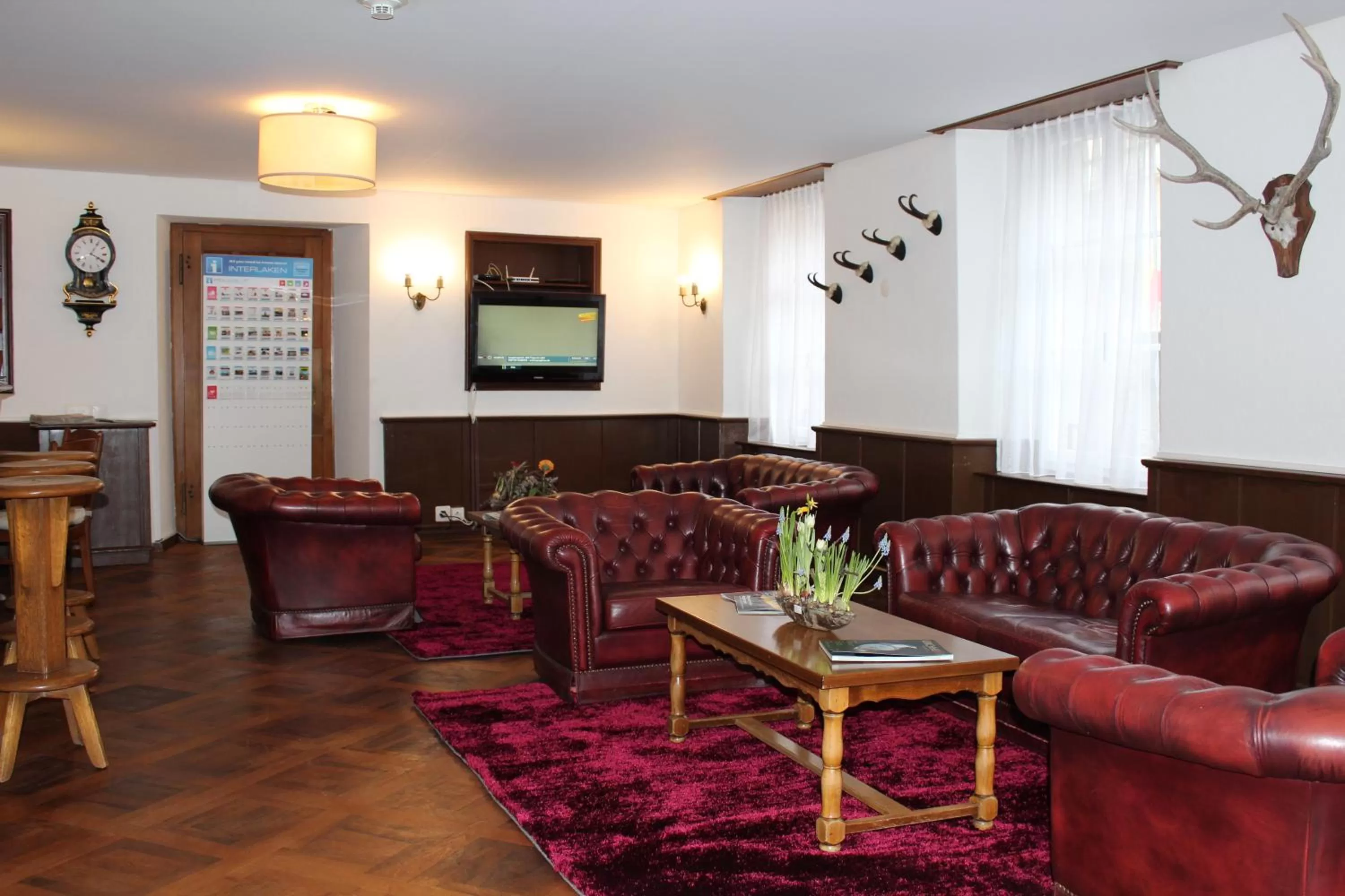 Communal lounge/ TV room in Hotel Weisses Kreuz