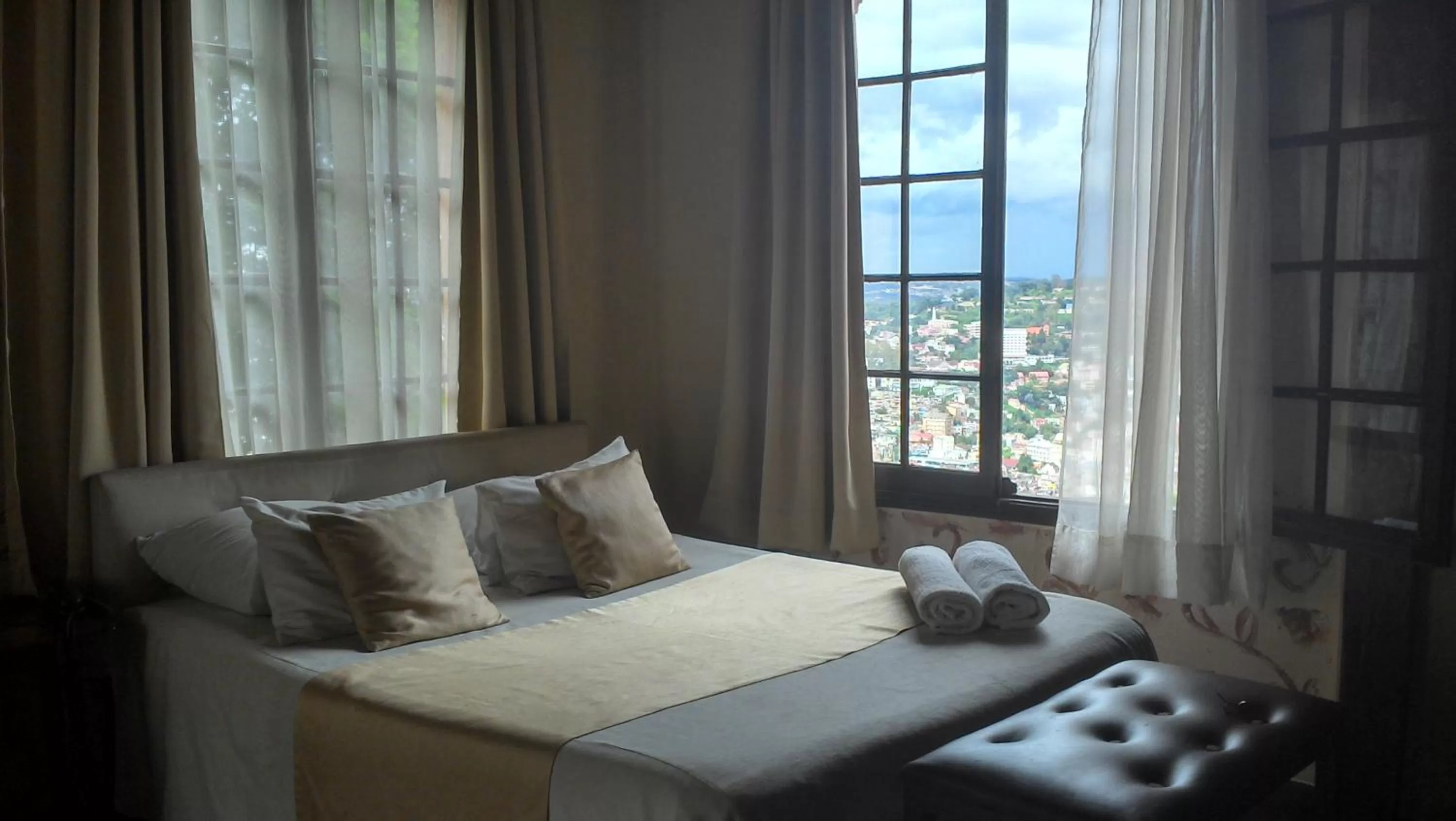 Bed in Relais De La Haute Ville Tana