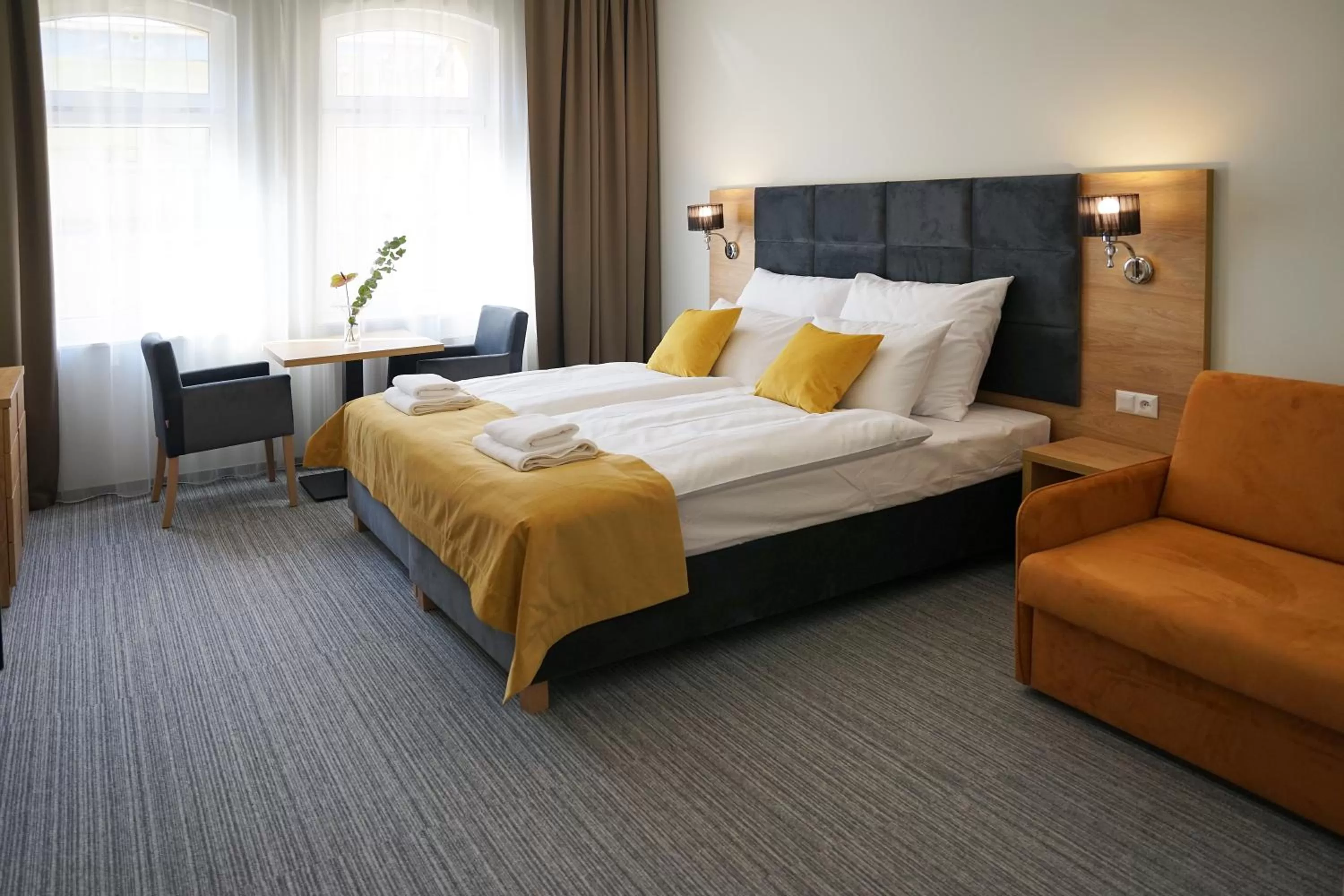 Bed in FACTORY RESORT wellness & spa