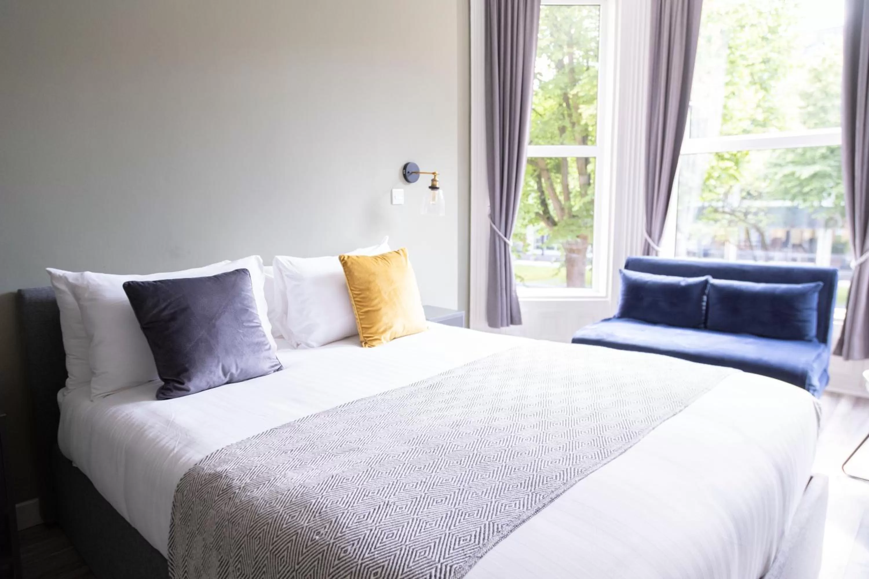 Bed in Number 11 by the Warren Collection