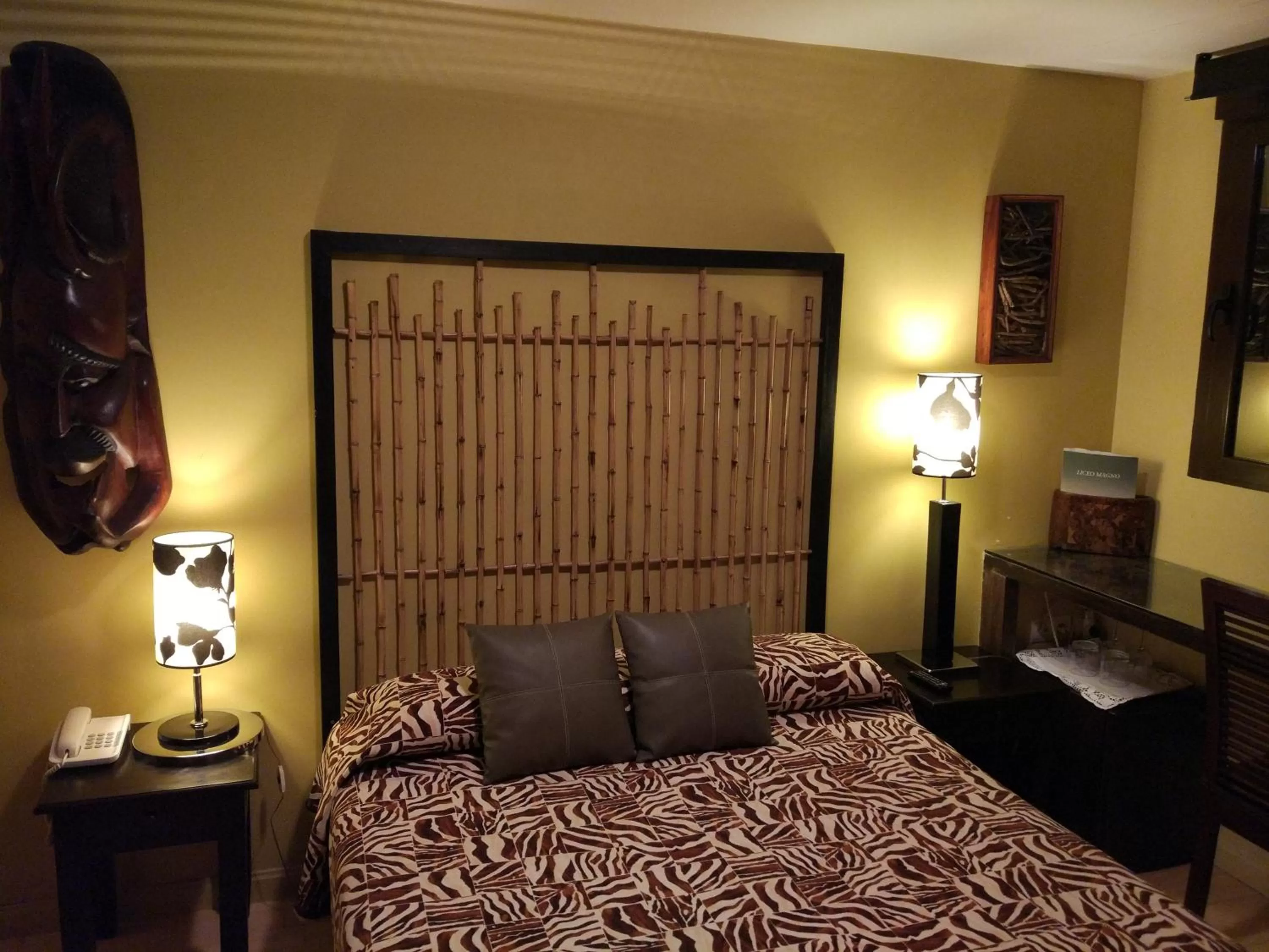 Bed in Hotel Rural Finca Liceo