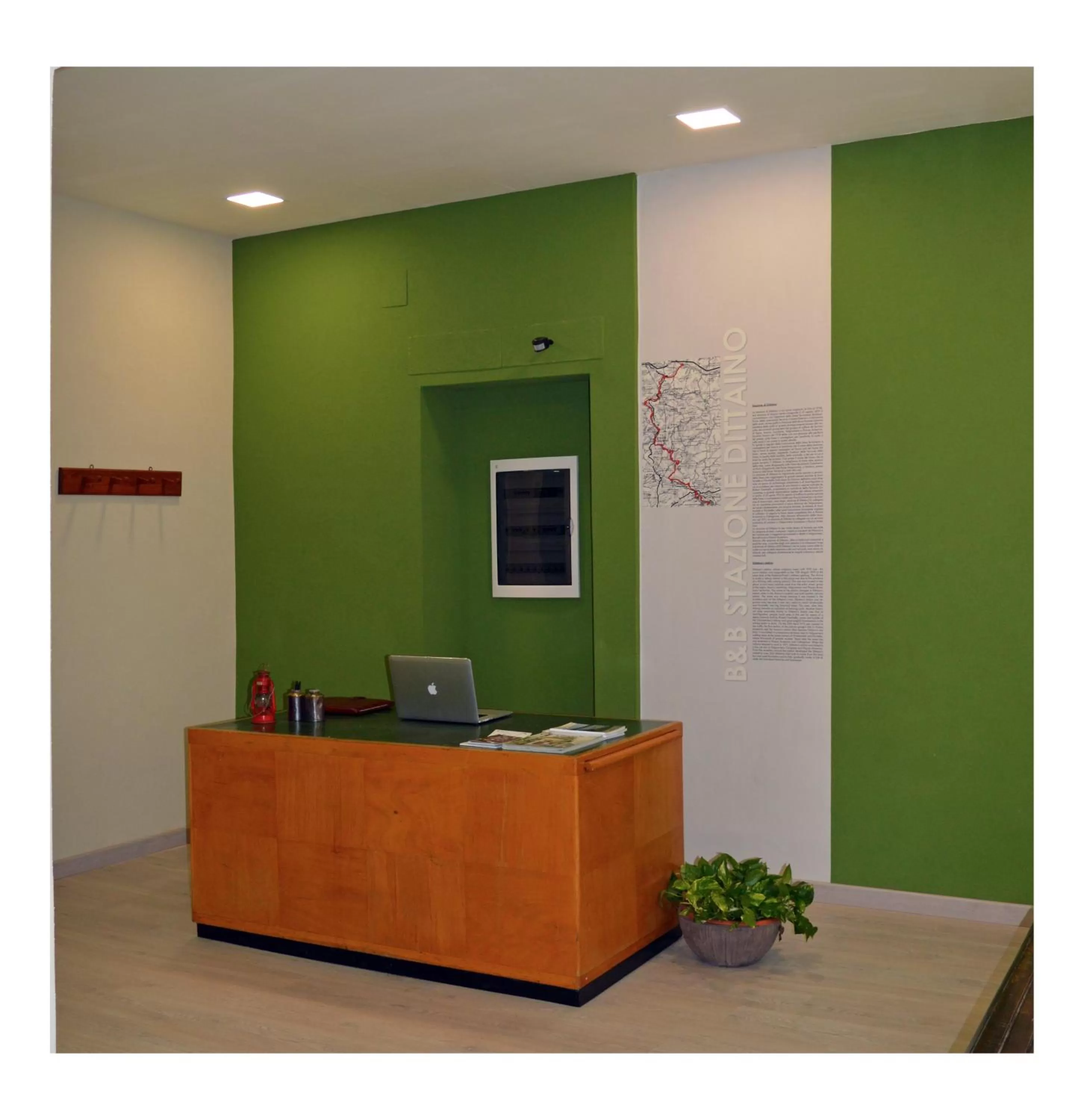 Lobby or reception in B&B Stazione Dittaino