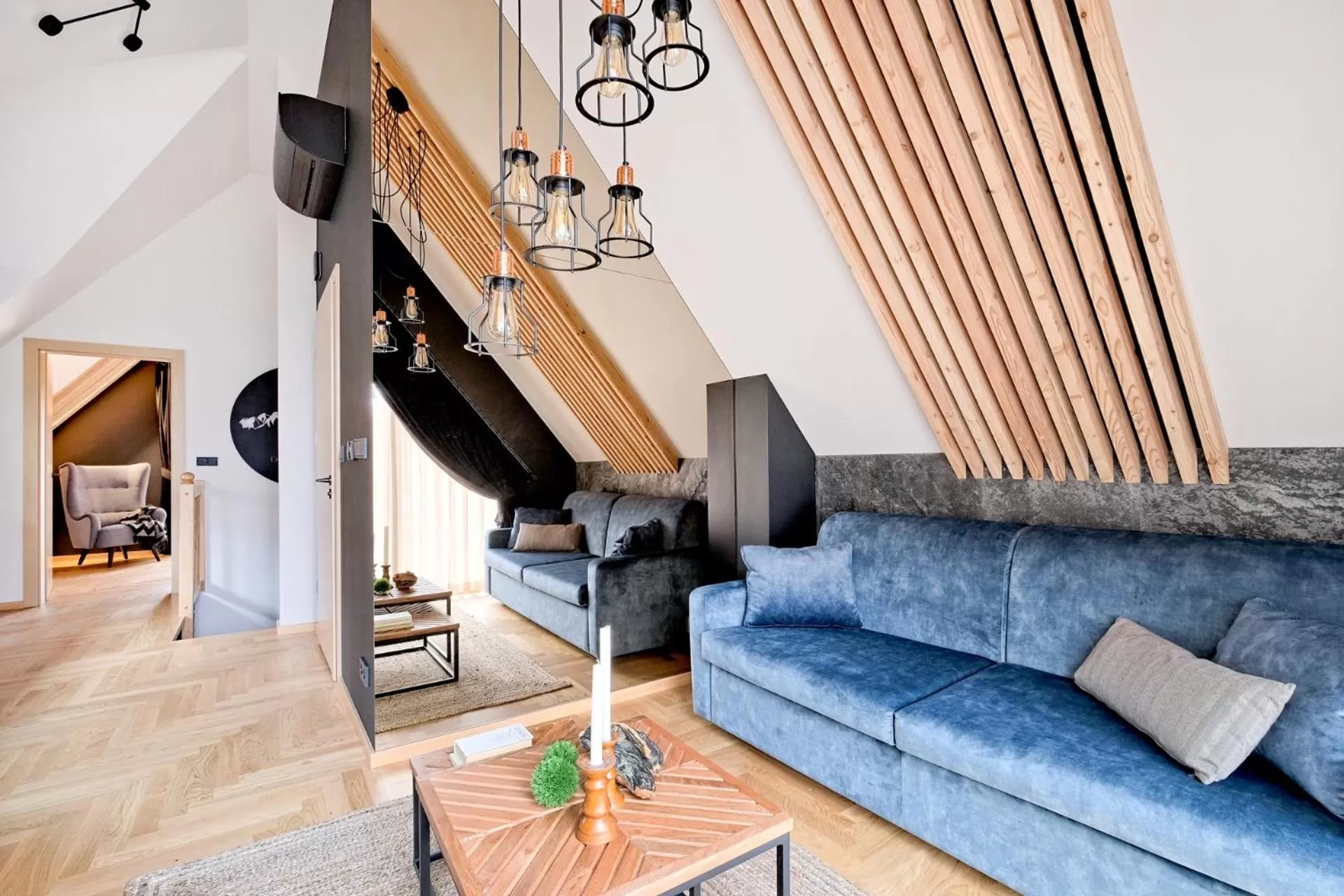 Living room in Harda House Friends & Spa