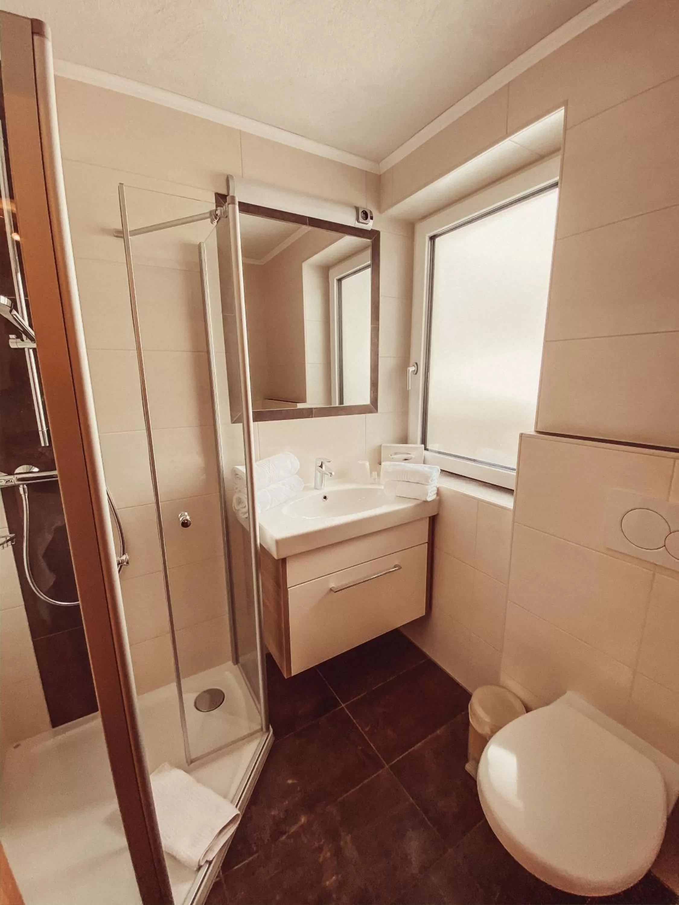 Bathroom in Frühstückspension Auer - Haus Kargl