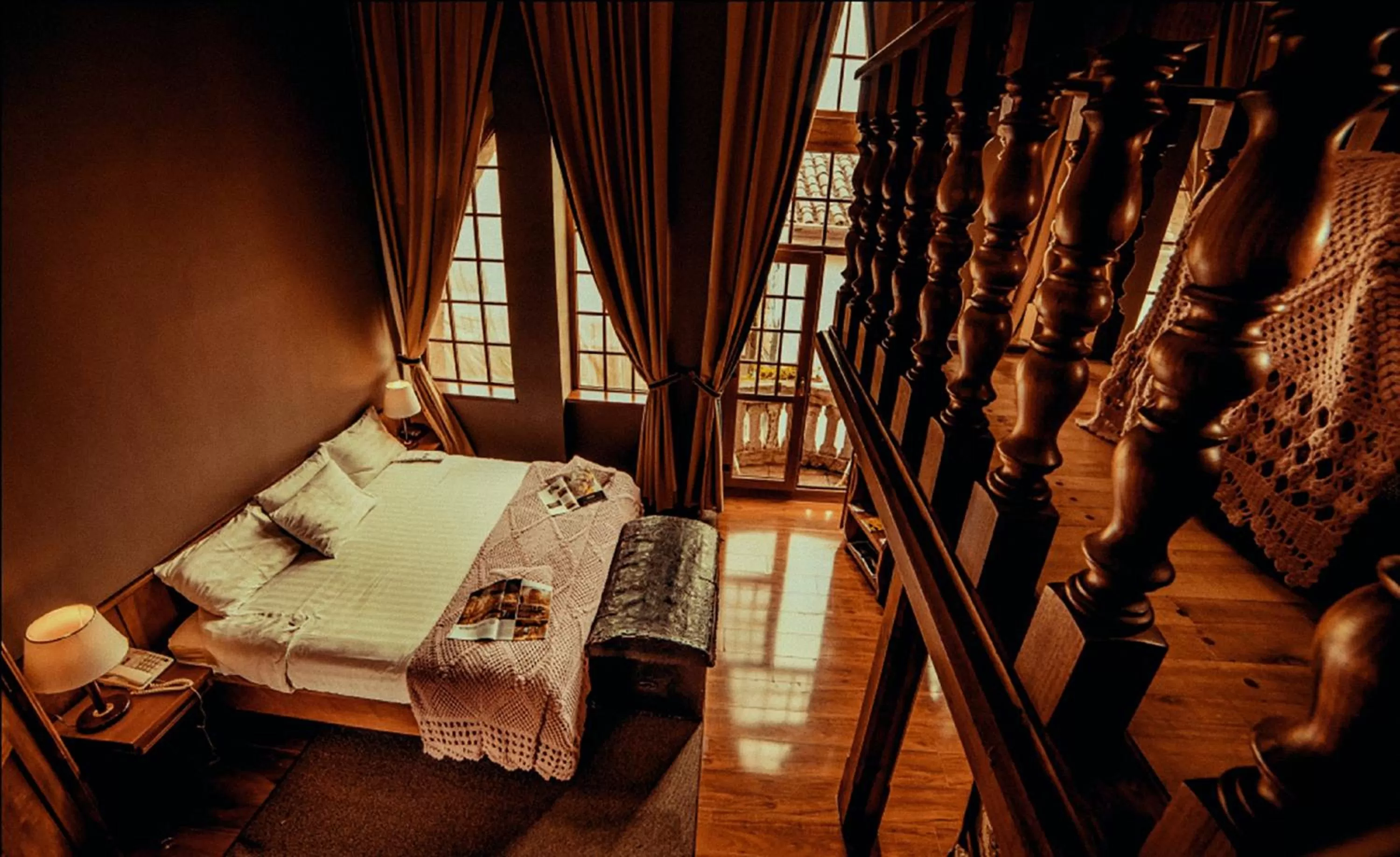 Bed in Hotel Victoria