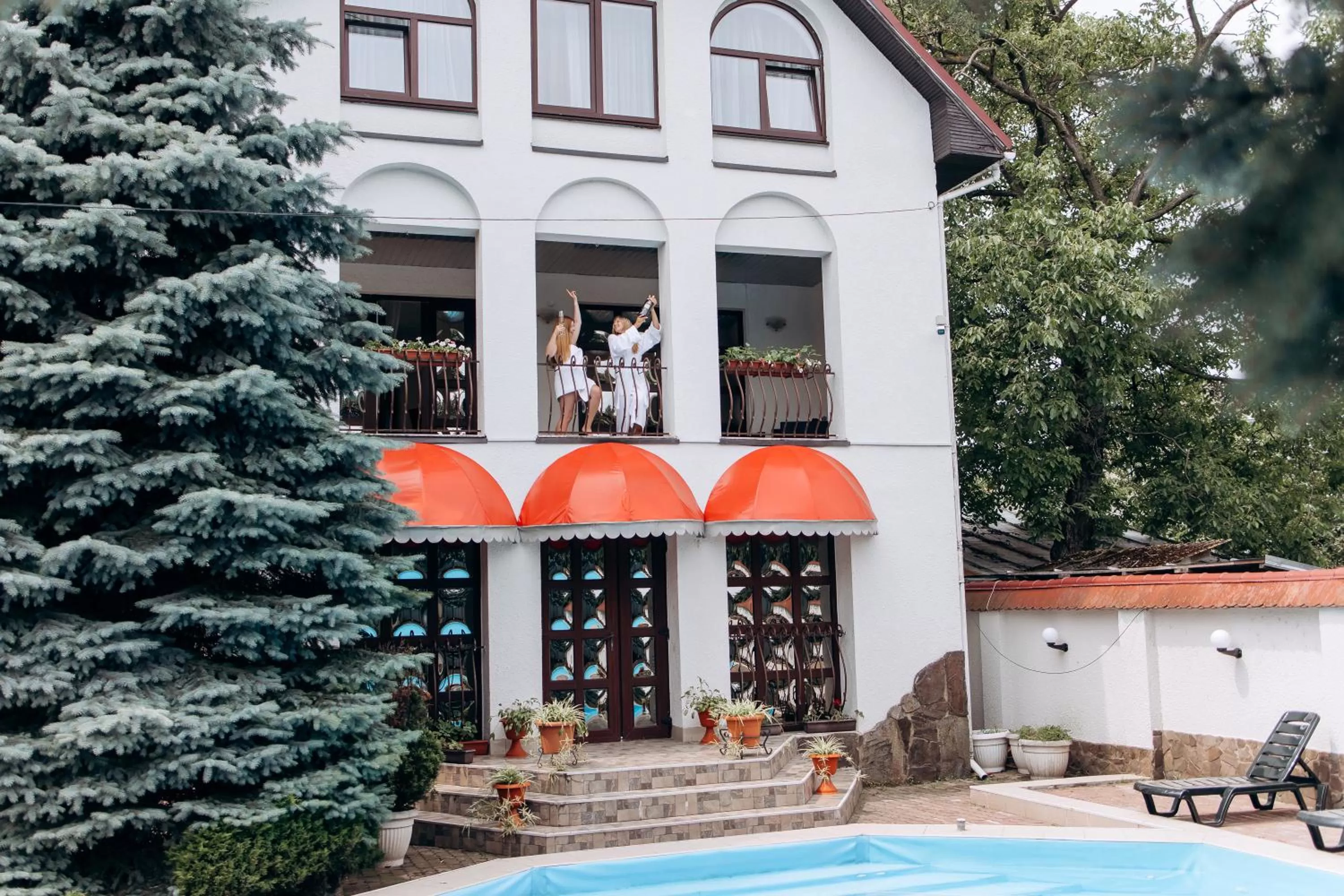 Property building in Eduard Hotel