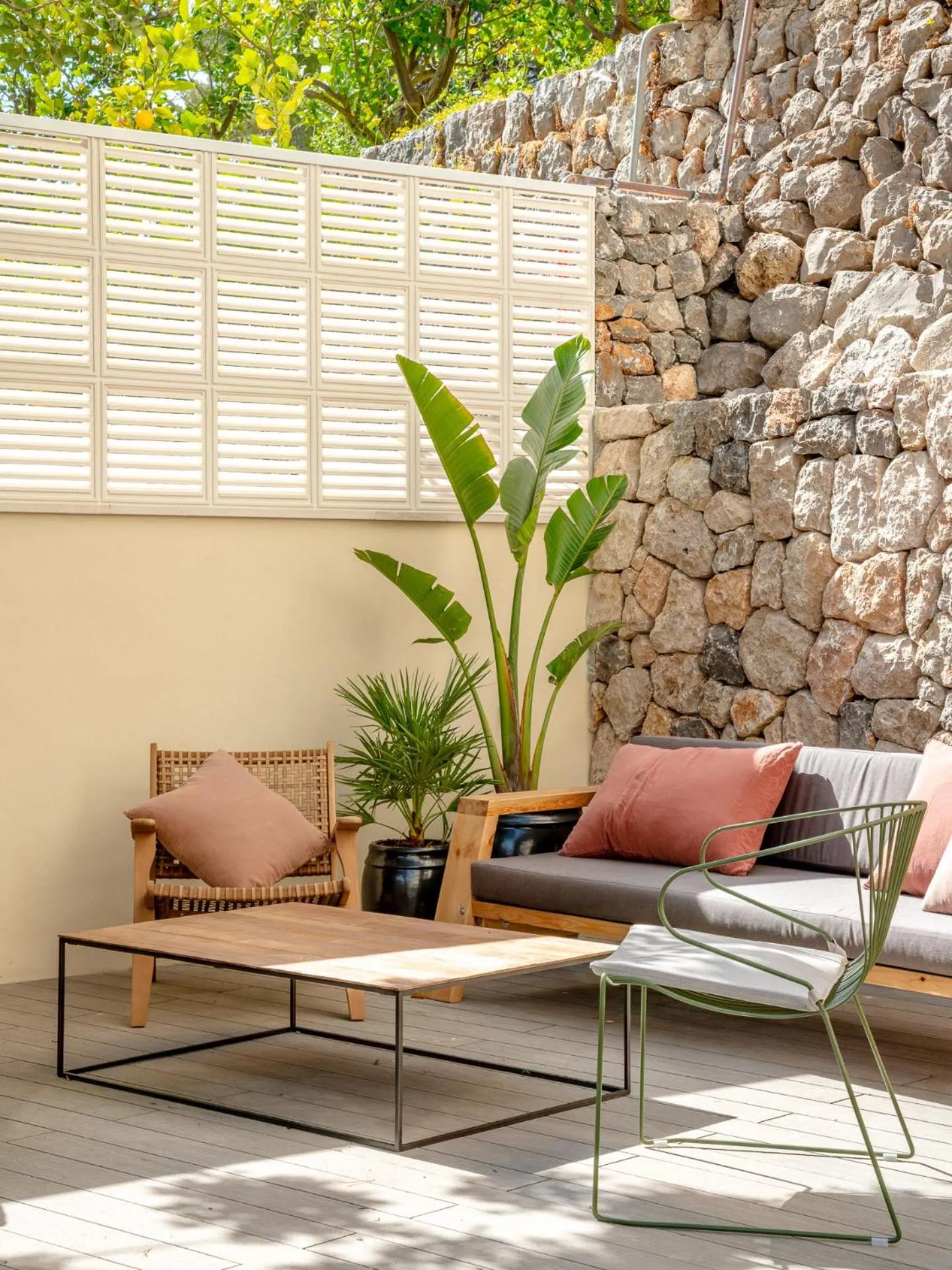 Patio in Hotel Eden Nord Soller