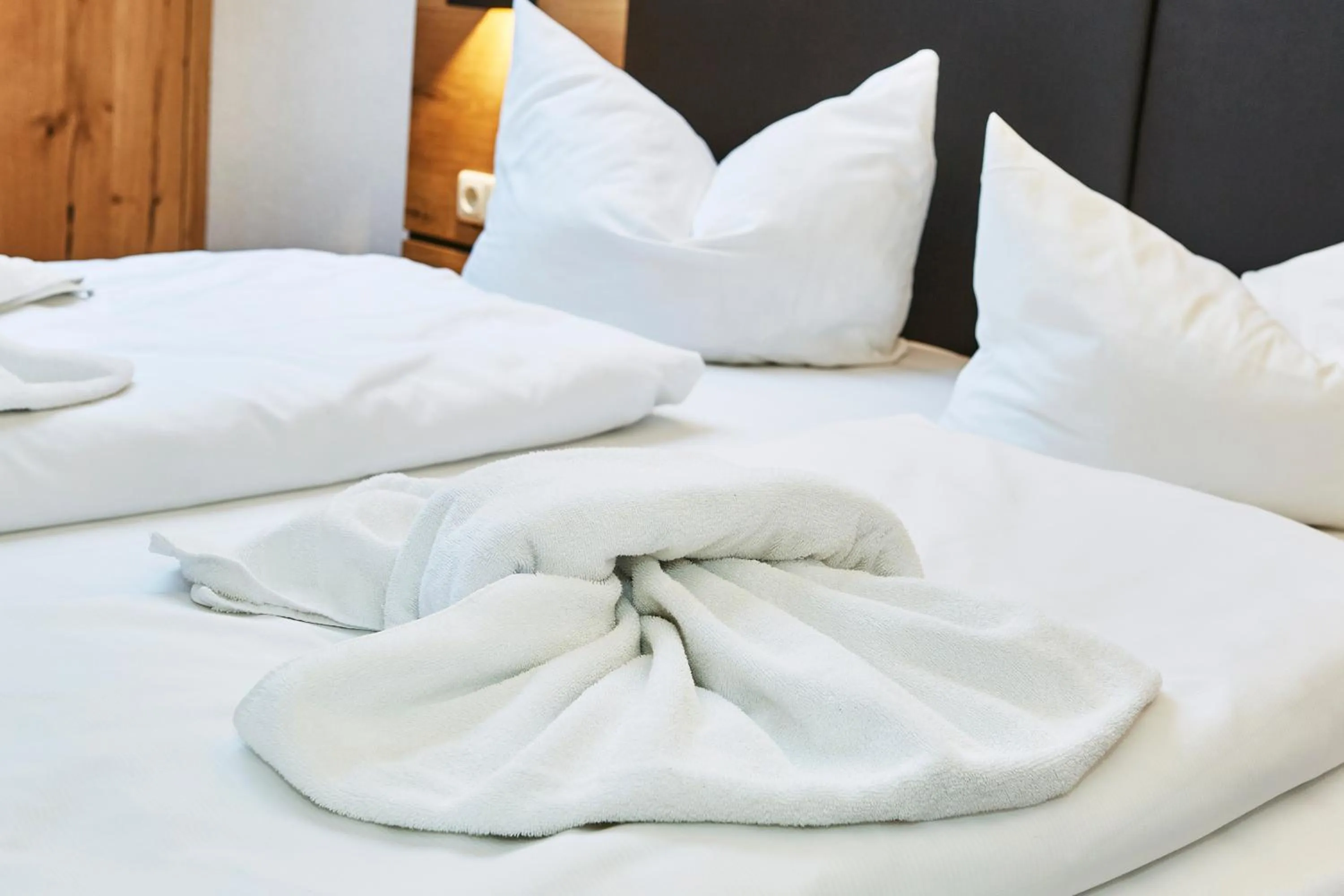 Bed in Hotel Rupertihof