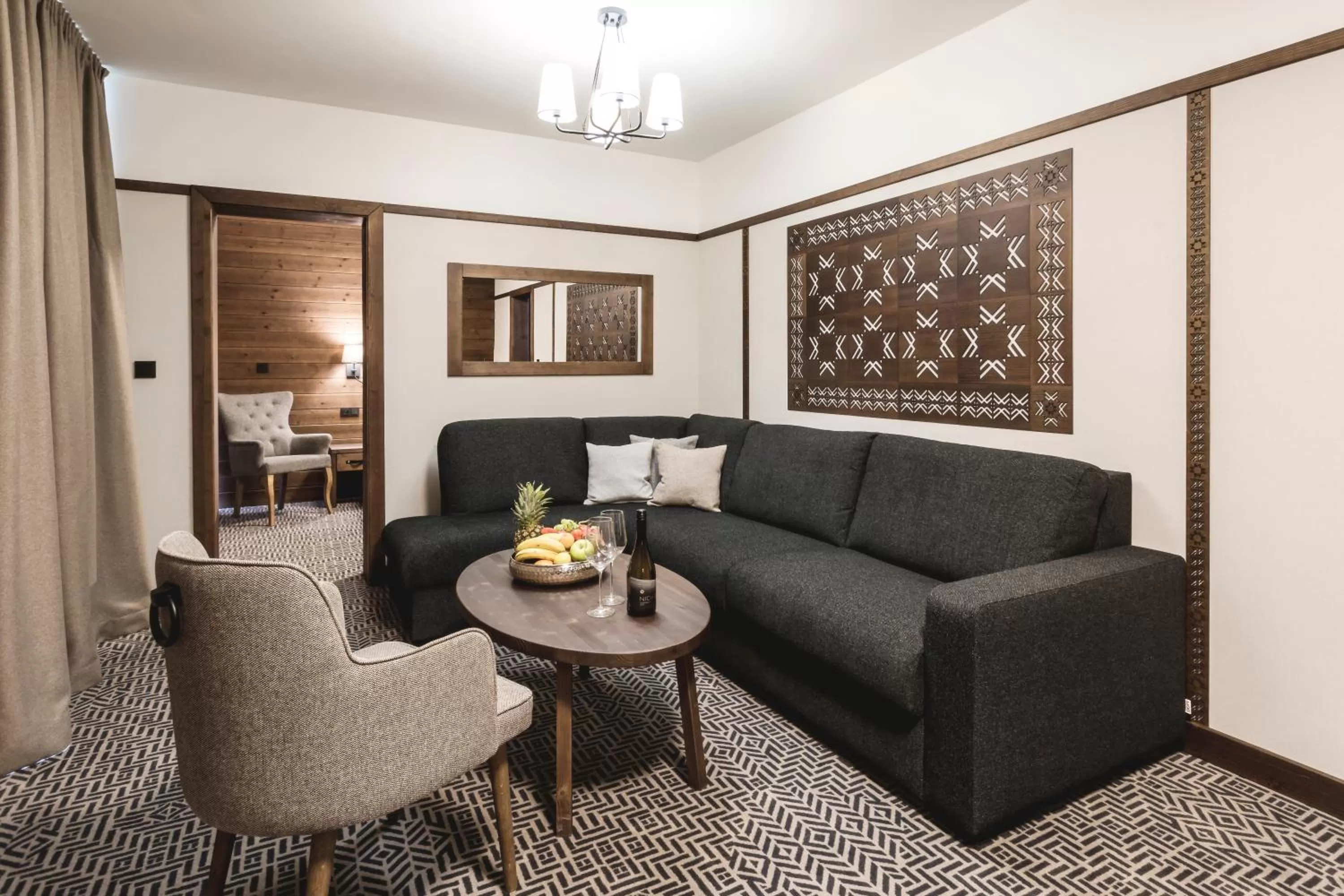 Living room in ARIETES MARMONT Resort