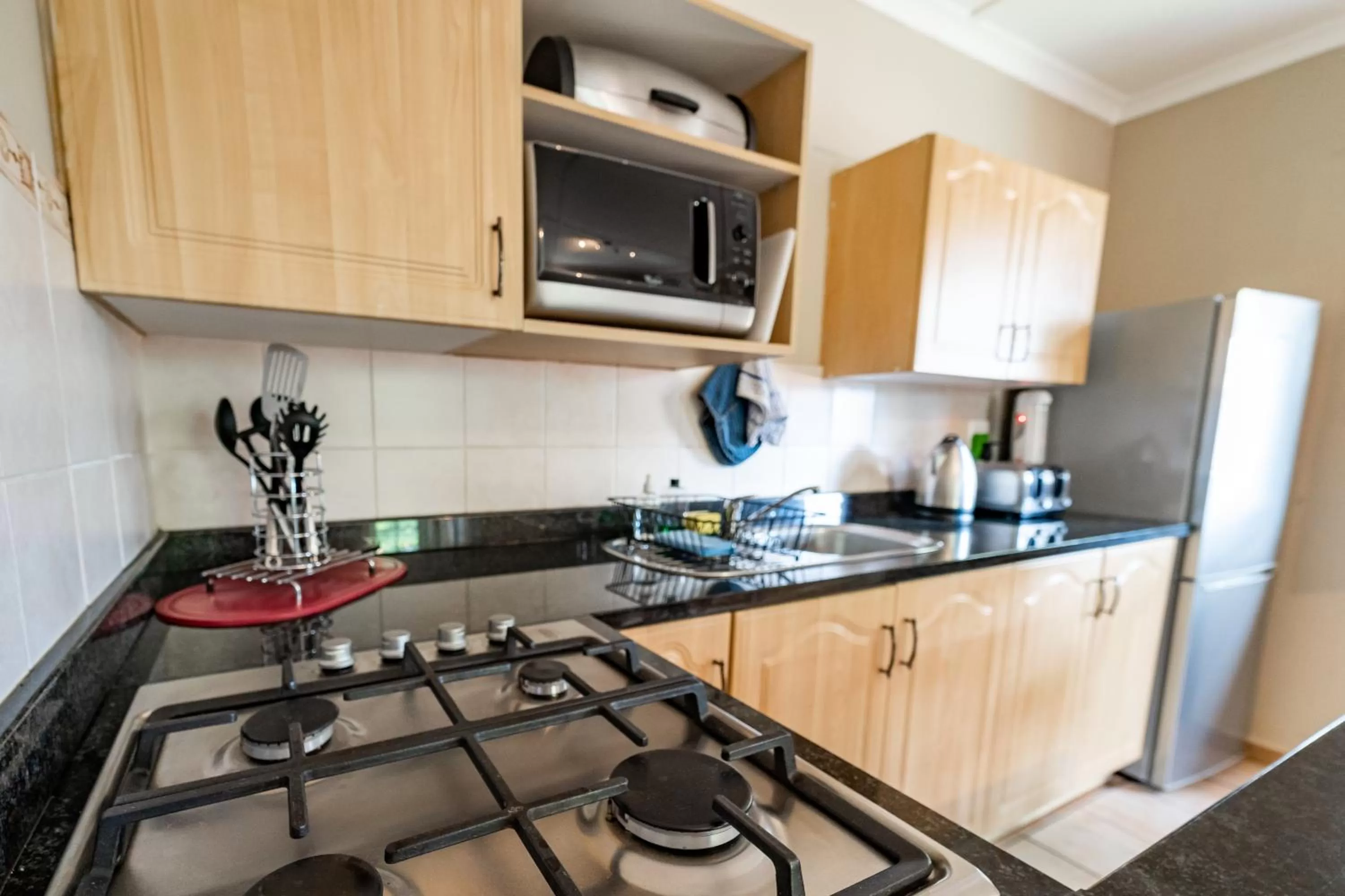 Kitchen or kitchenette in Gooderson Knysna Chalets