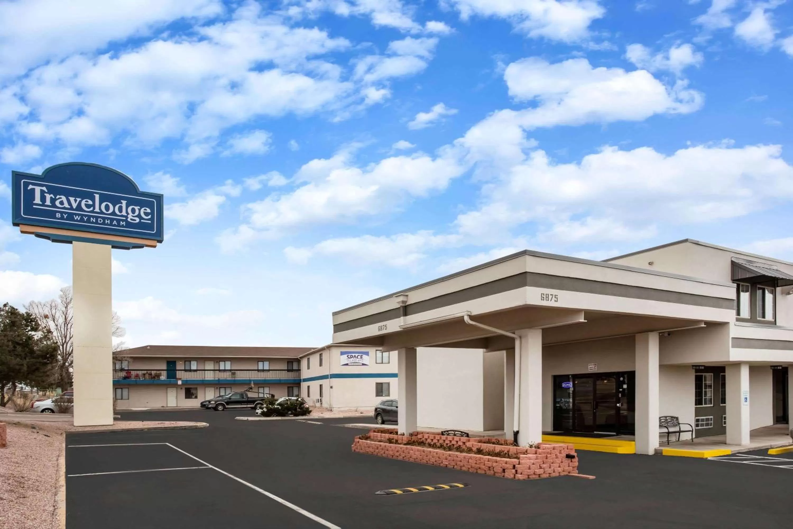 Property building in Travelodge by Wyndham Colorado Springs Airport - Peterson SFB
