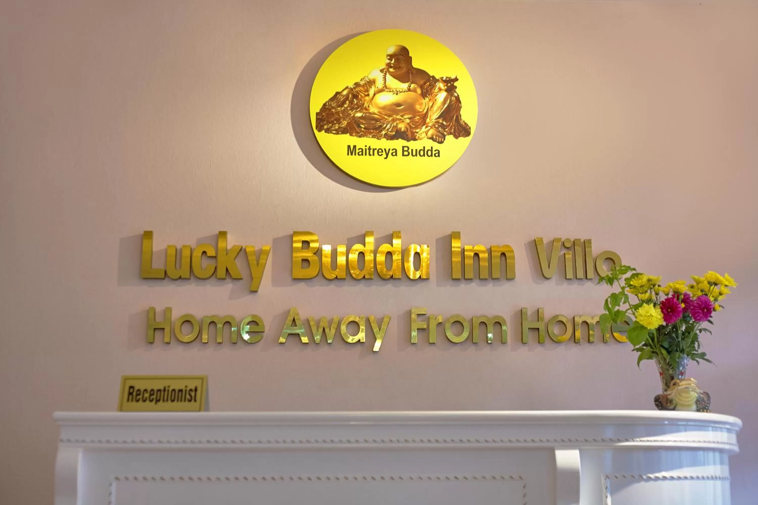 Property logo or sign in Lucky Budda Inn Villa