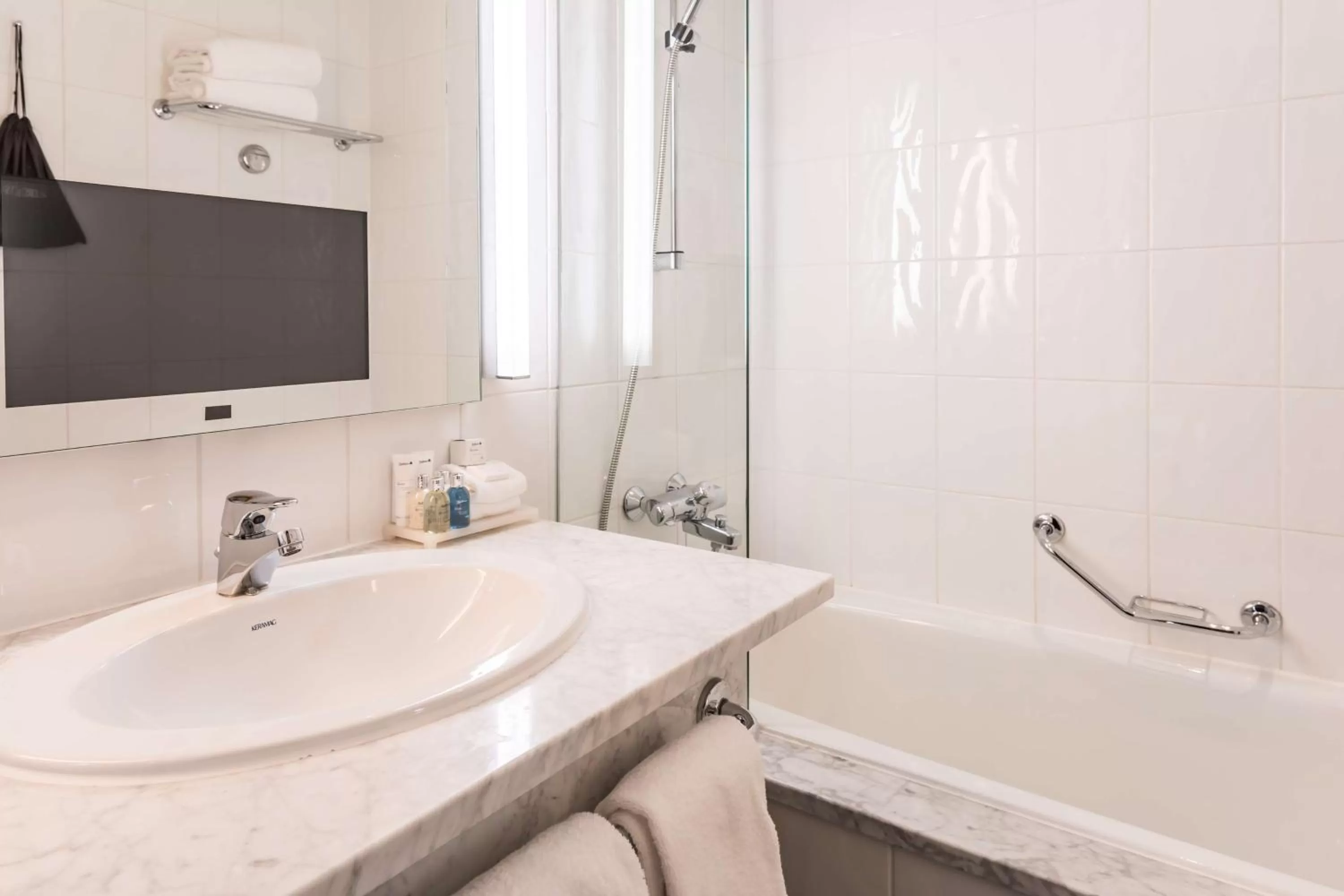 Bathroom in Radisson Blu Plaza Hotel, Helsinki