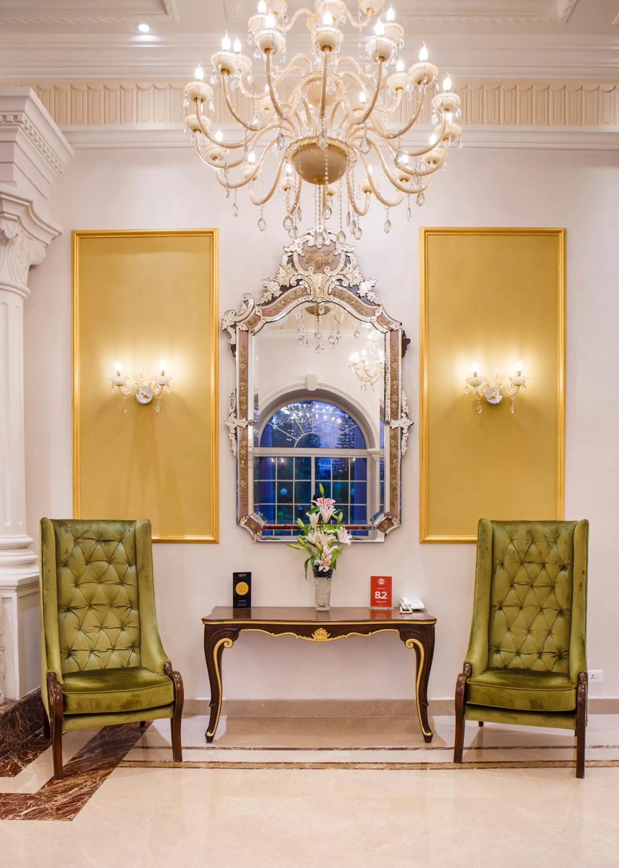 Lobby or reception in Hotel Shanker-Palatial Heritage Kathmandu