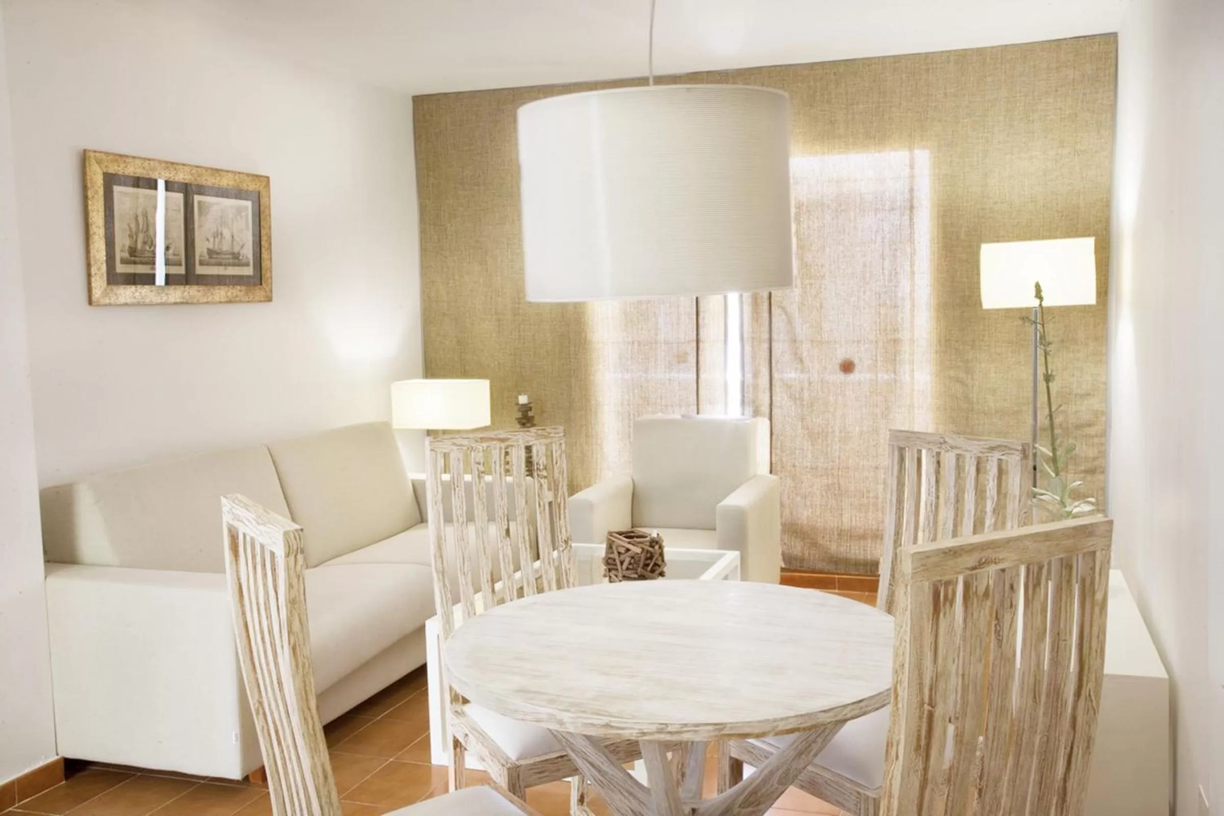 Living room in Camelina Suites