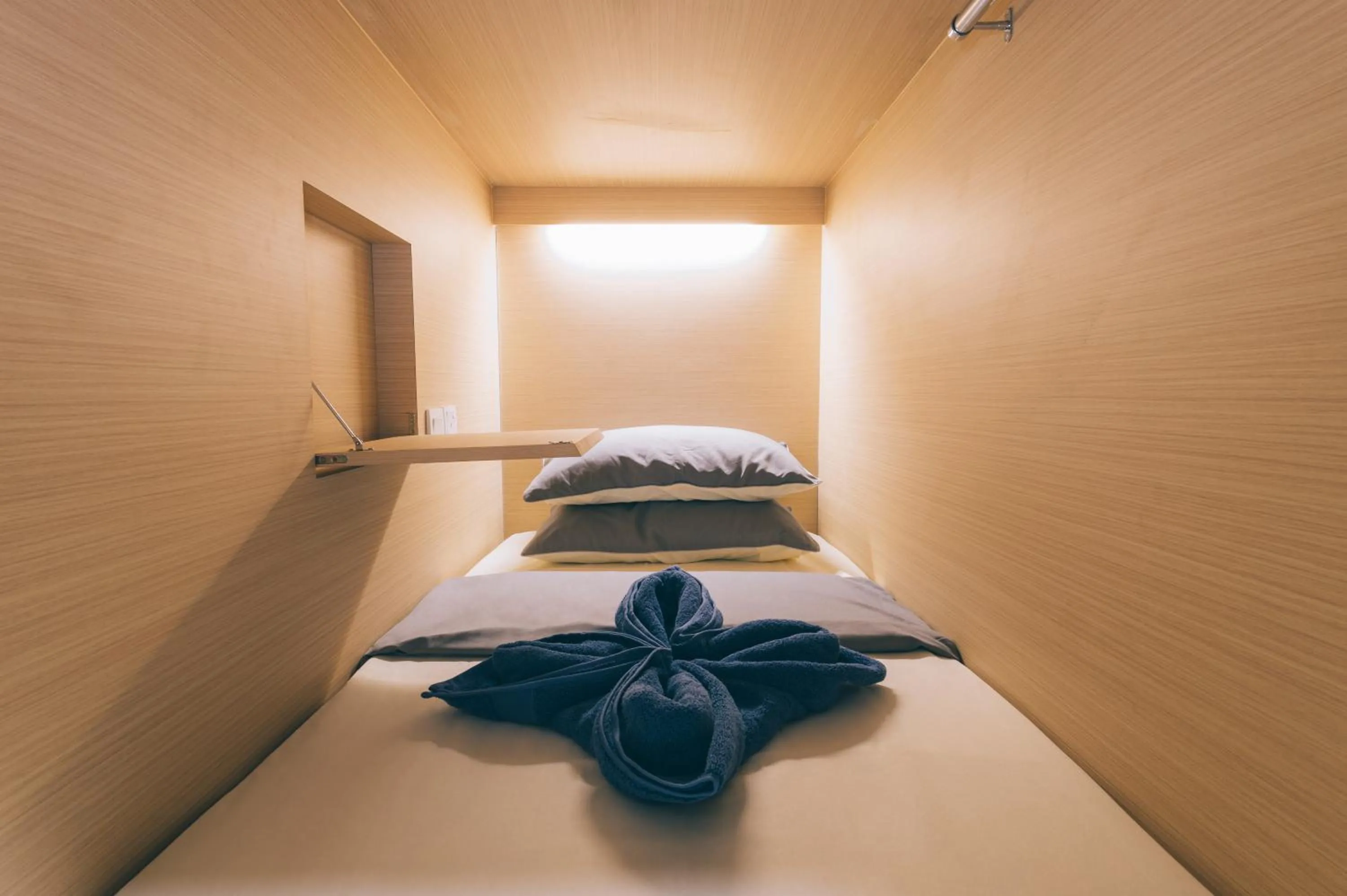 Bed in Wanderloft Capsule Hostel