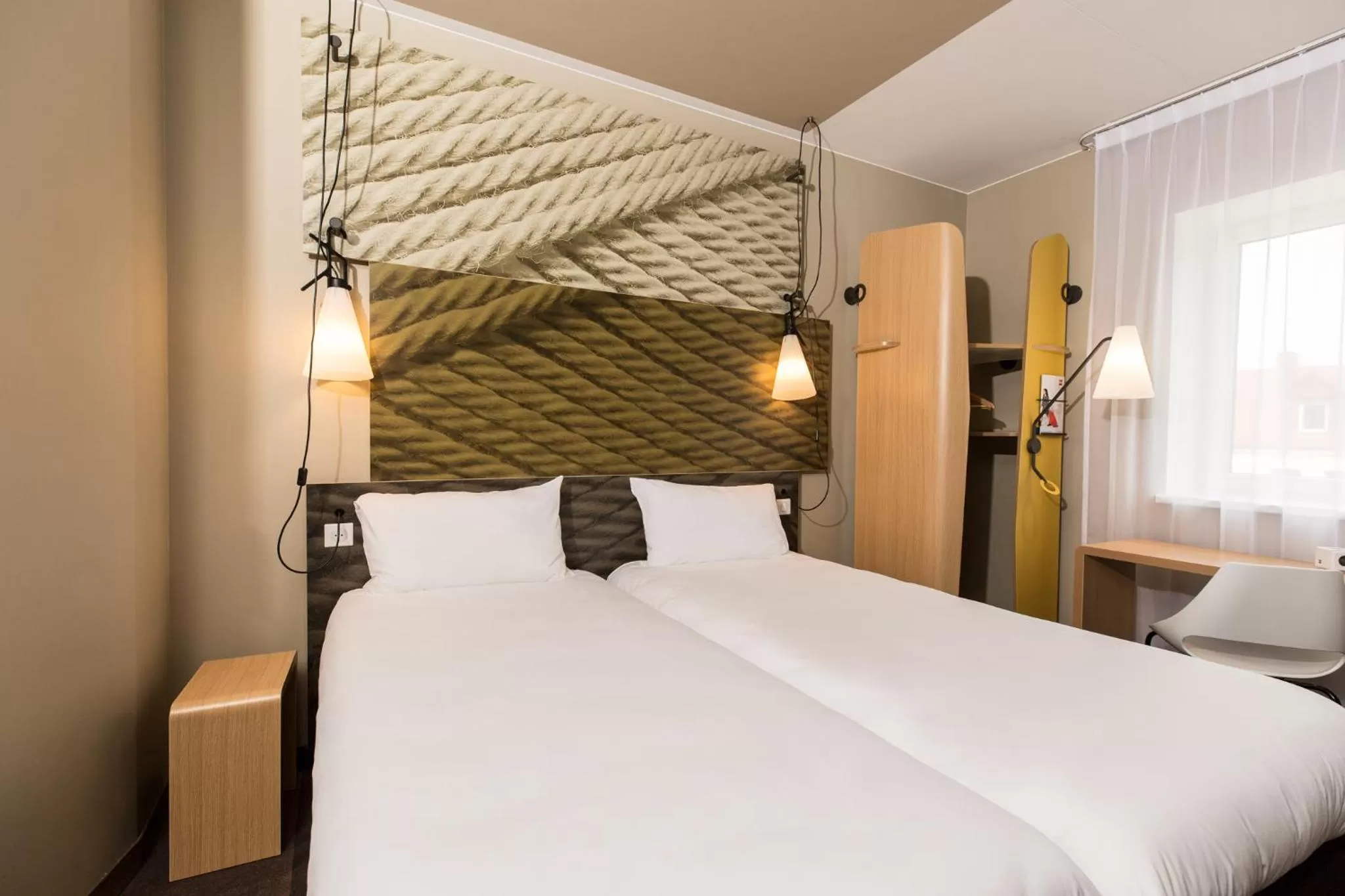 Bedroom, Bed in ibis Vilnius Centre