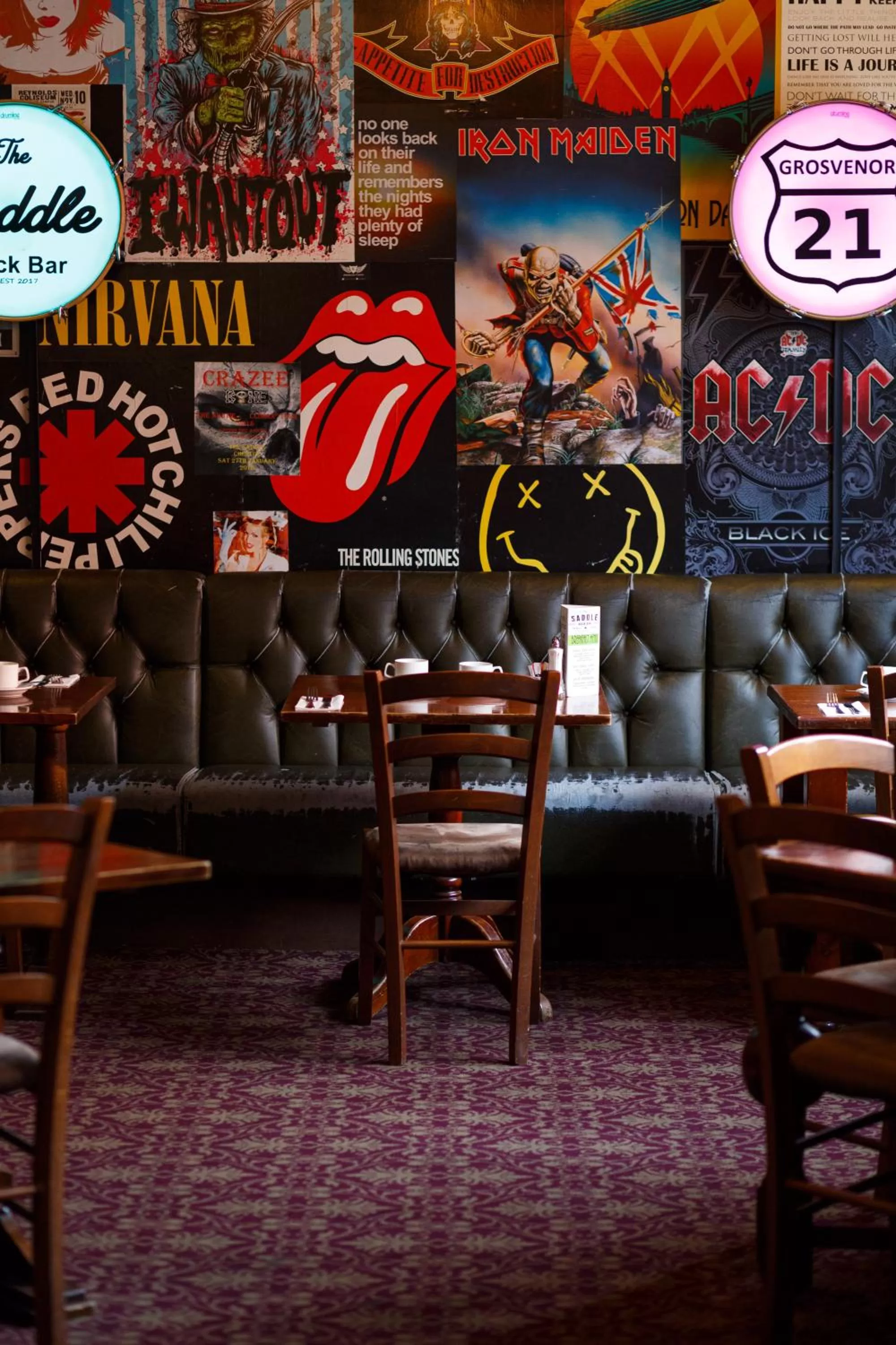 Breakfast in The Saddle Inn