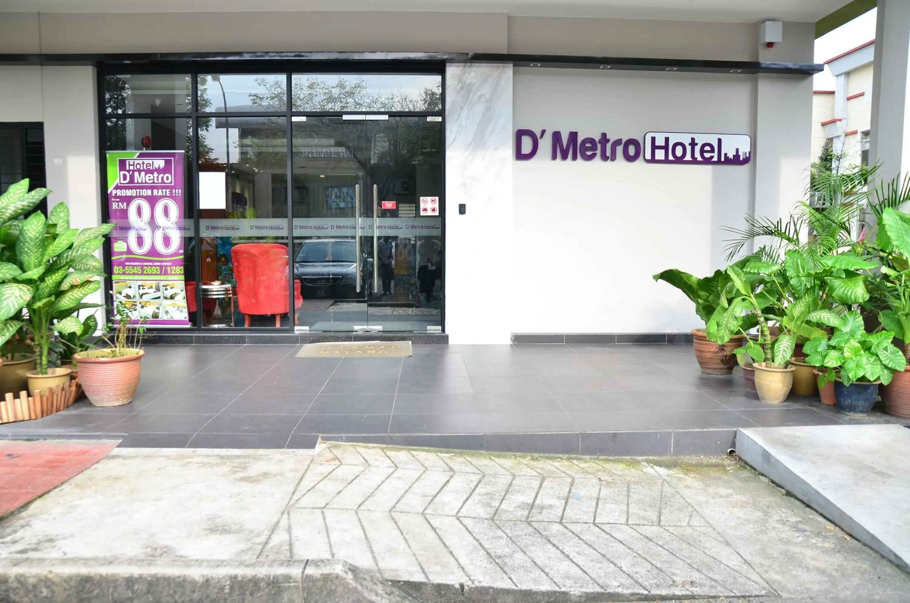 Off site in D'Metro Hotel