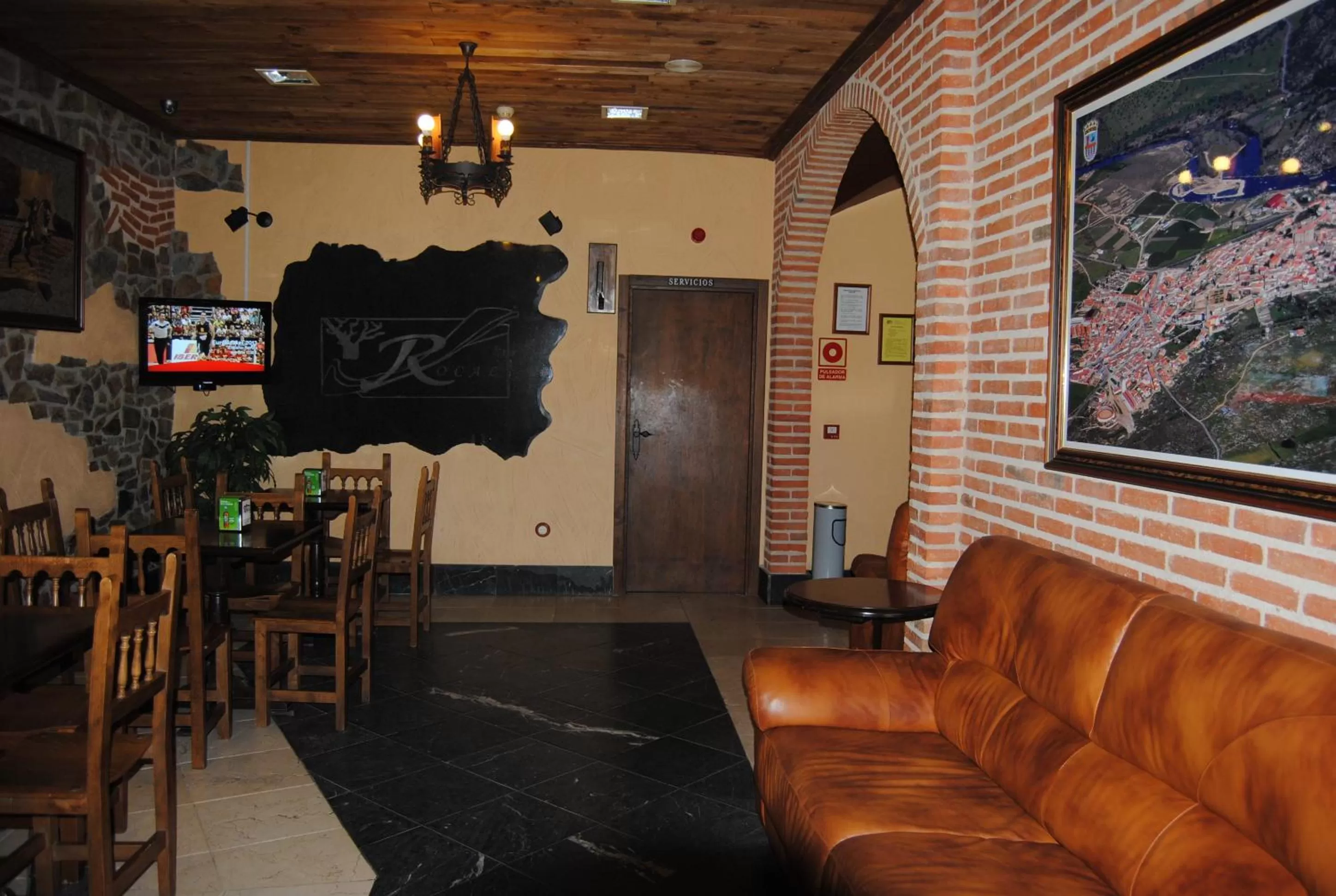 Lobby or reception in Hotel Rural El Rocal
