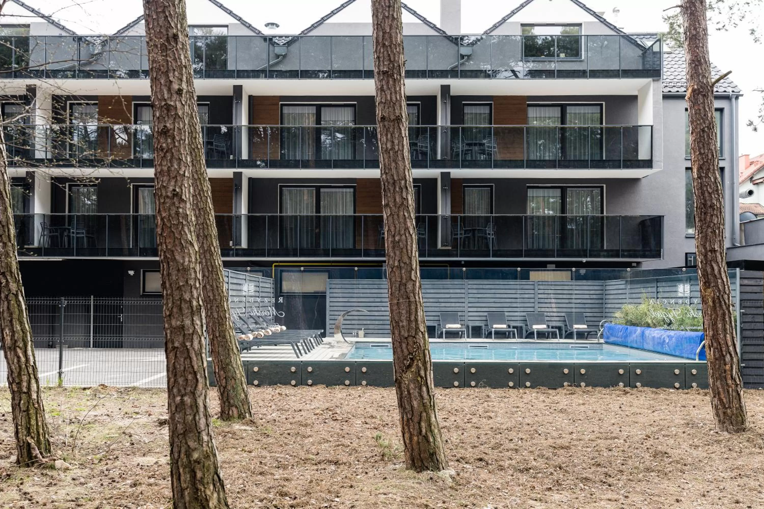 Property building in Rezydencja Morski Tygiel