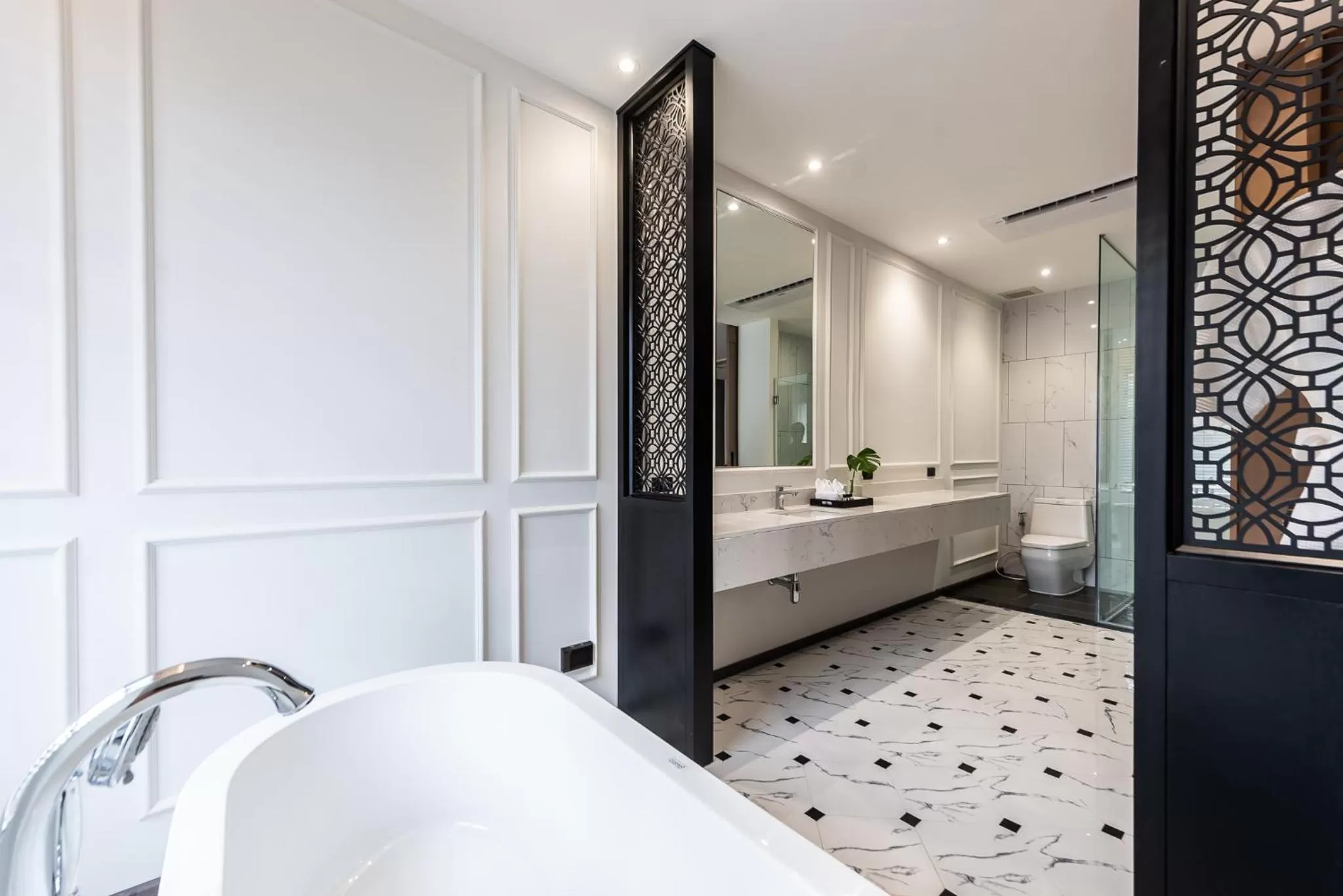 Toilet in One Patio Hotel Pattaya - SHA Extra Plus