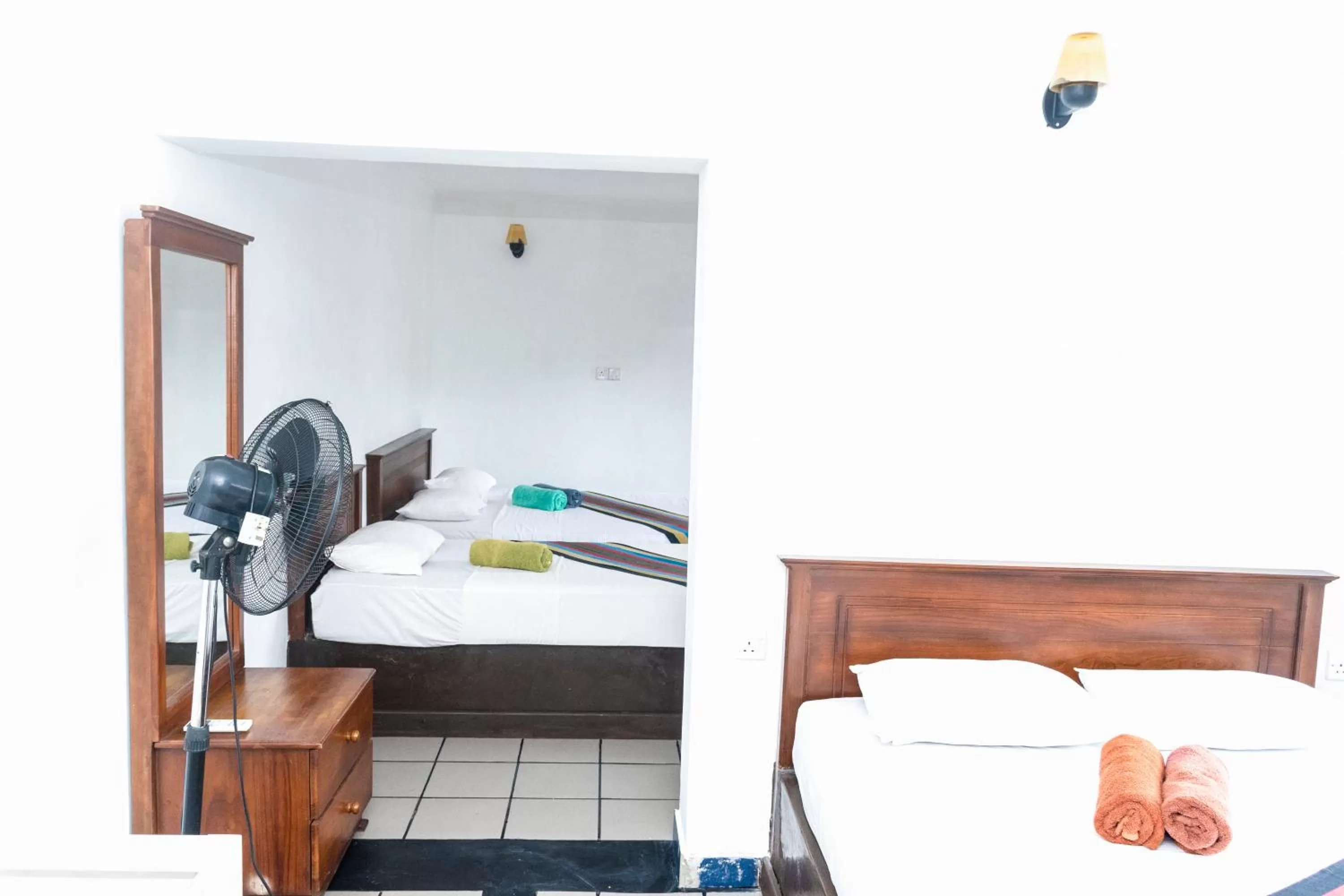 Bed in Kandy Riverside Villa