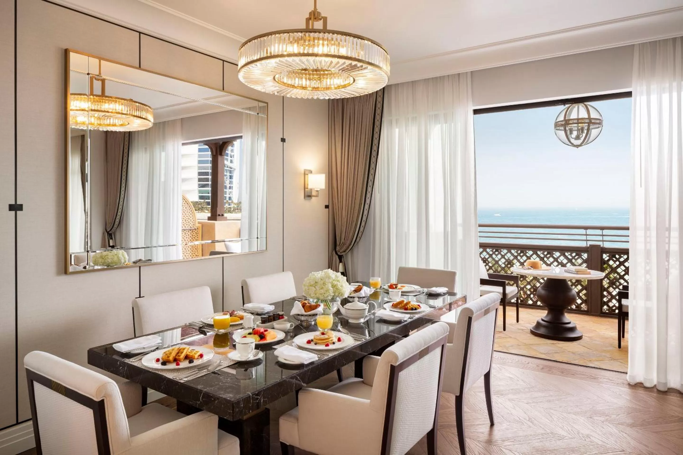 Dining area in Jumeirah Mina Al Salam Dubai
